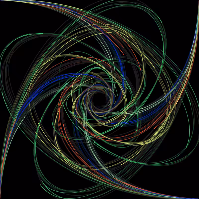 Particle attraction #9