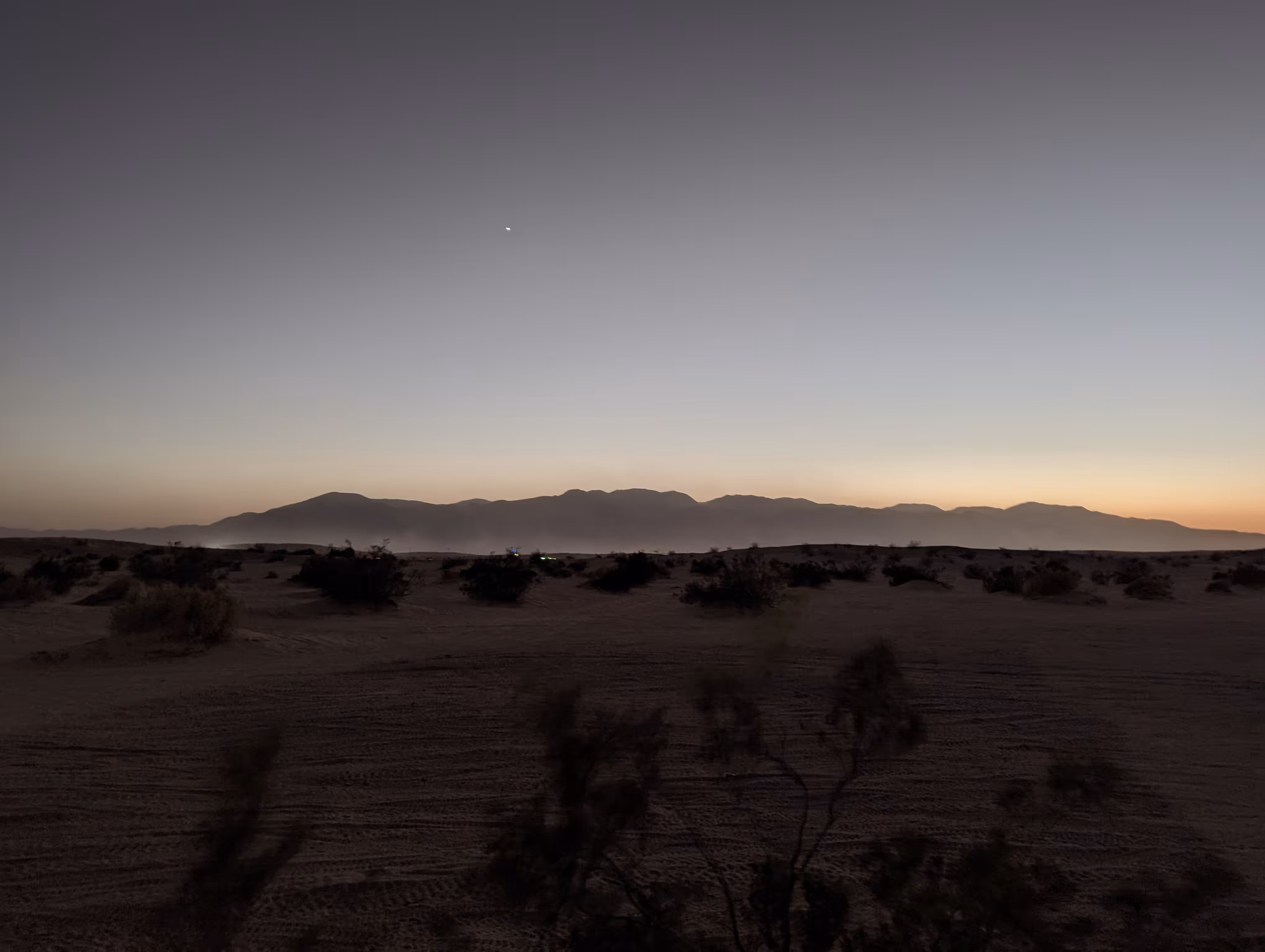 Objkt #1 Ocotillo Wells at Dusk