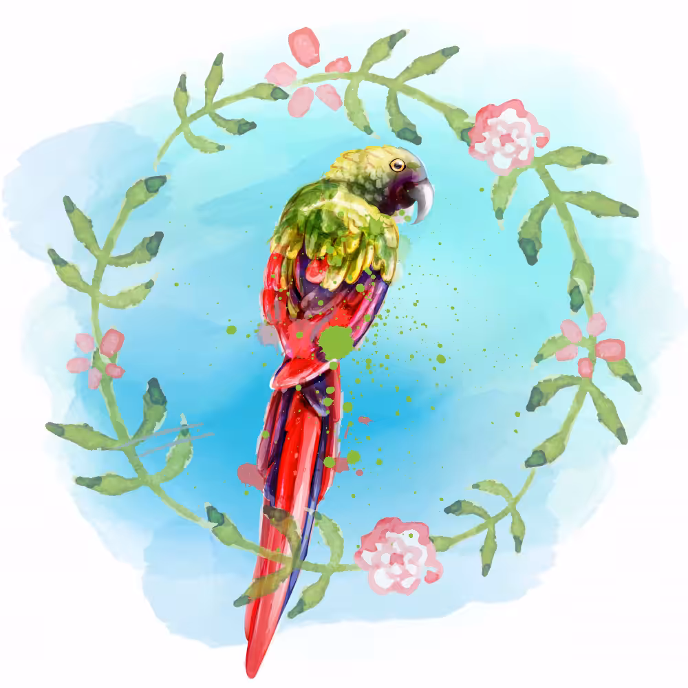 Random Tropical Birds #3