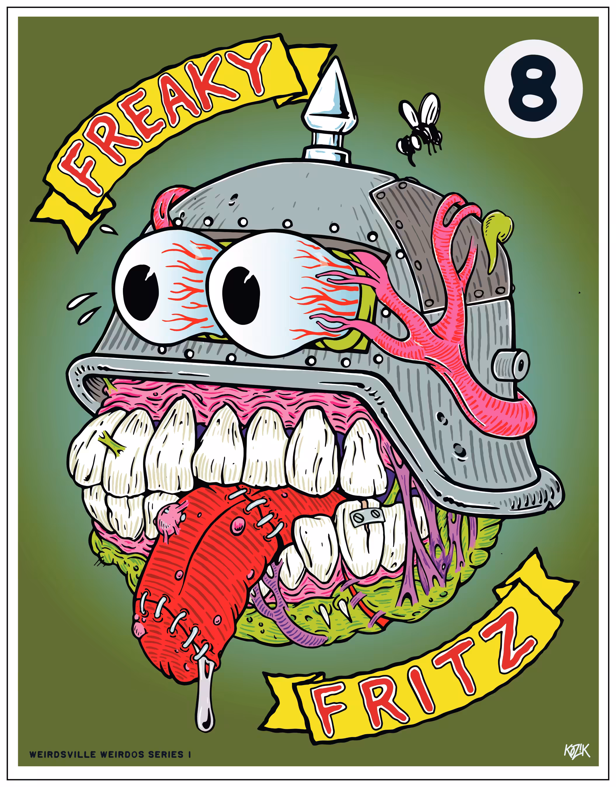 Weirdsville Weirdos Series 1. Moldy Fritz