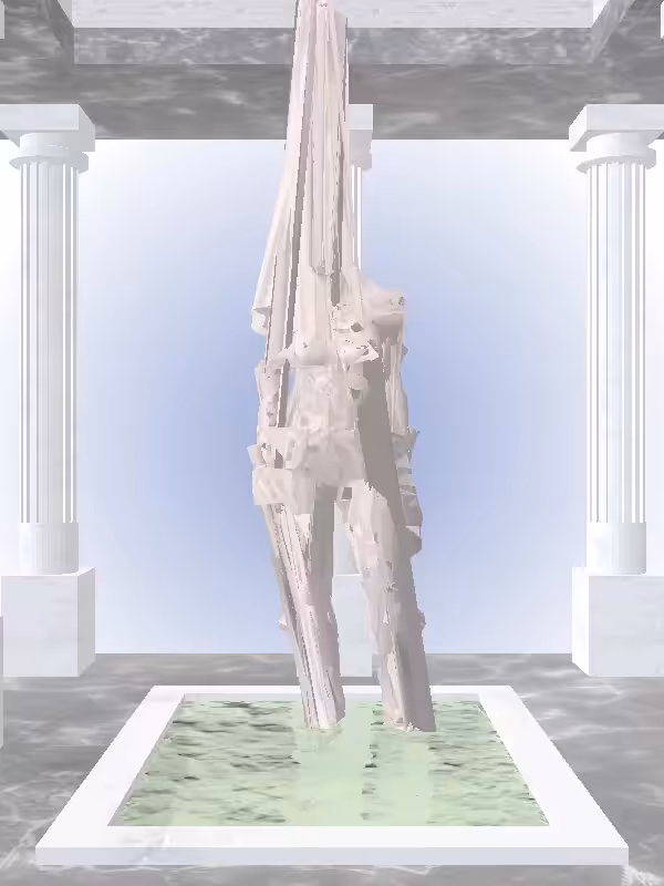 HeavenComputer: The Fading Loser Raw Skin Woman #2335