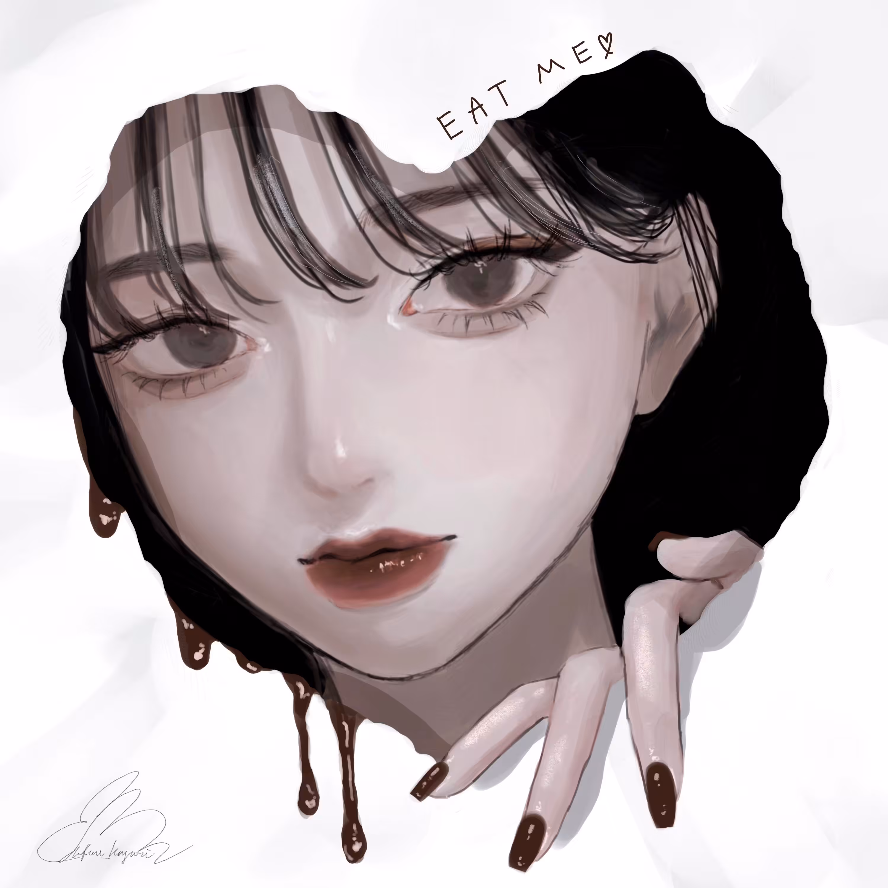 バレンタインのせいにして。　Blame it on Valentine's Day.