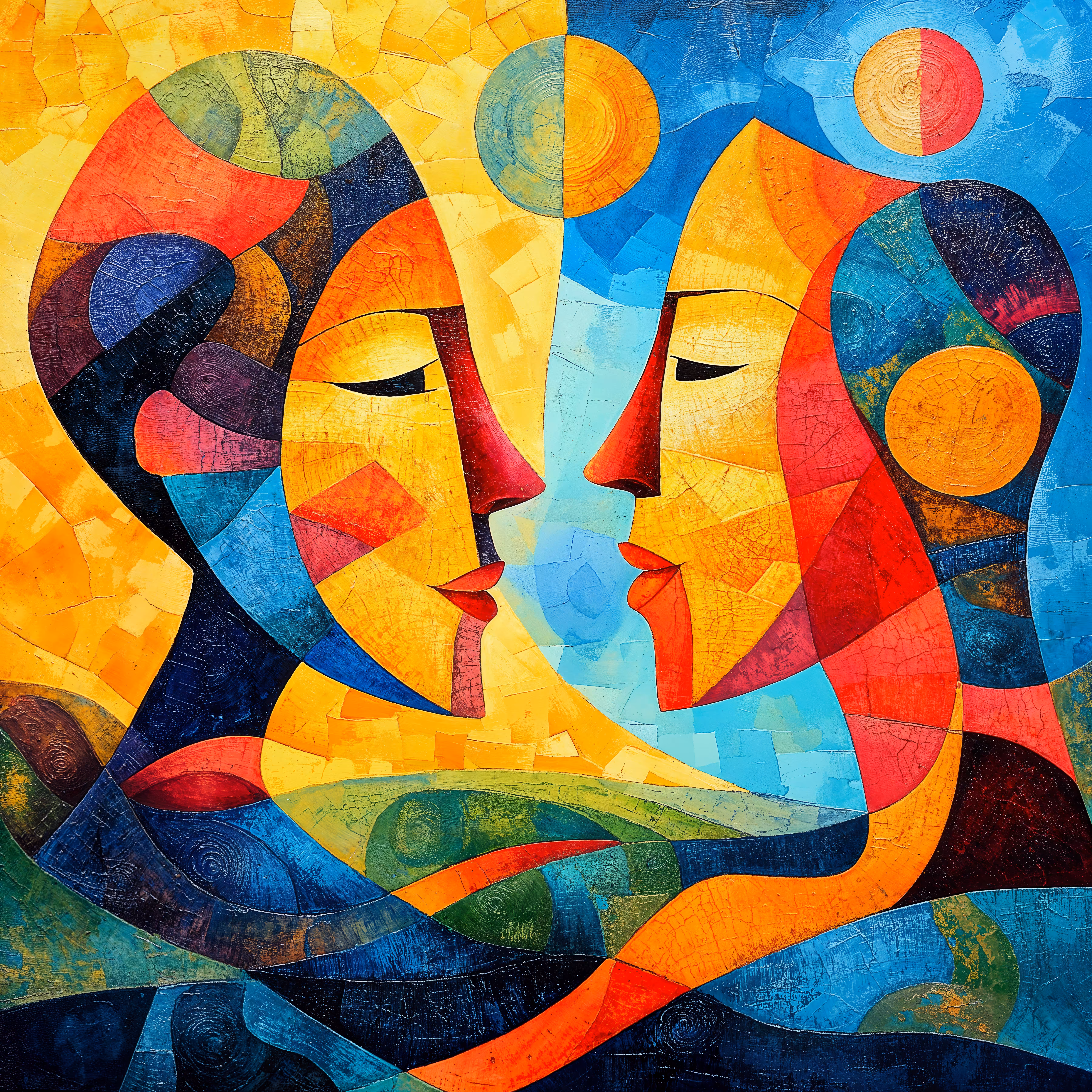 Abstract Cubist-Surrealist #17