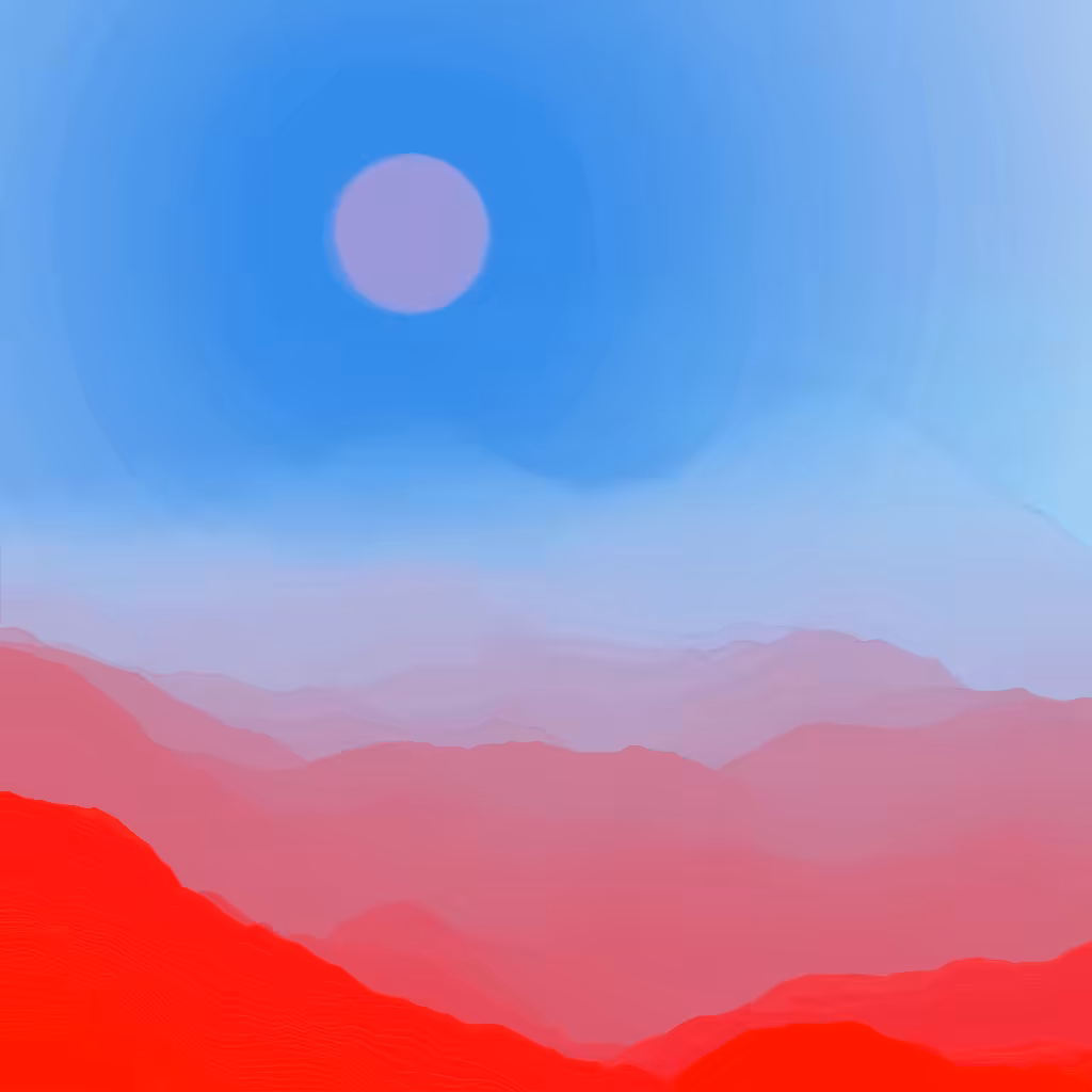 Valley at Dawn #134