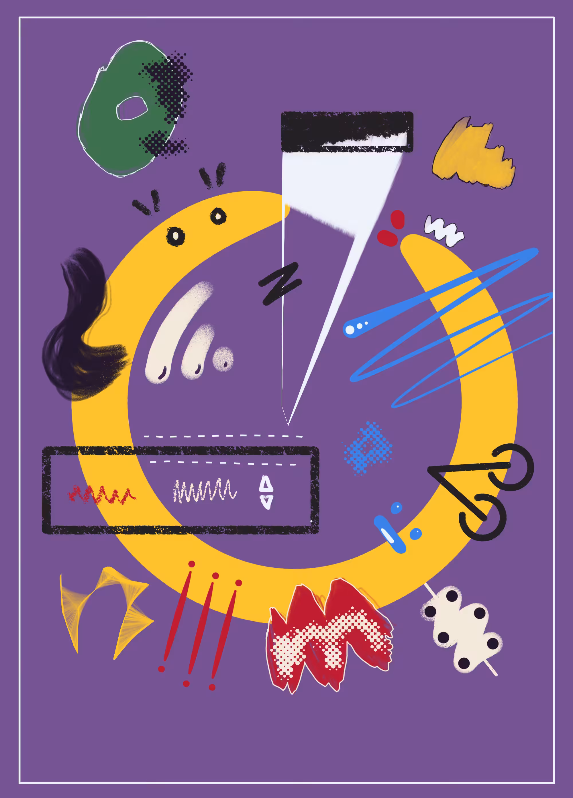Art of abstraction / on Objkt.: Orbit Chaos 