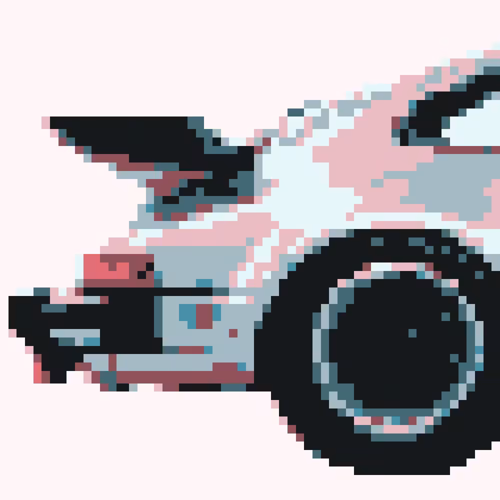 "Pixel Porsche"