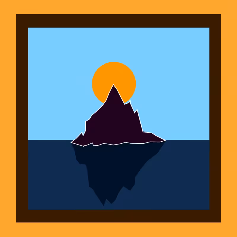 Mountain between Ocean board #1