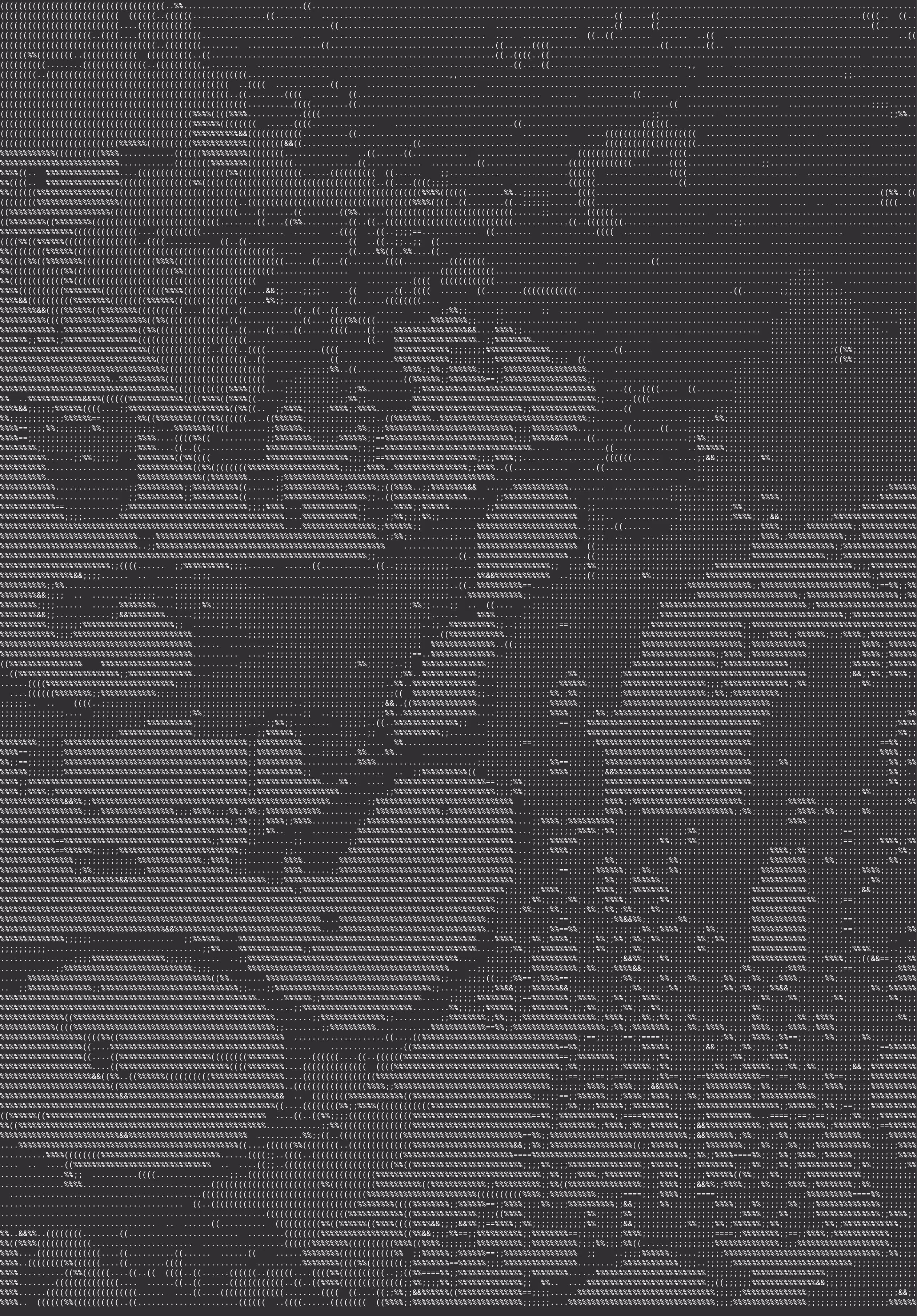 ASCII inspiration dark