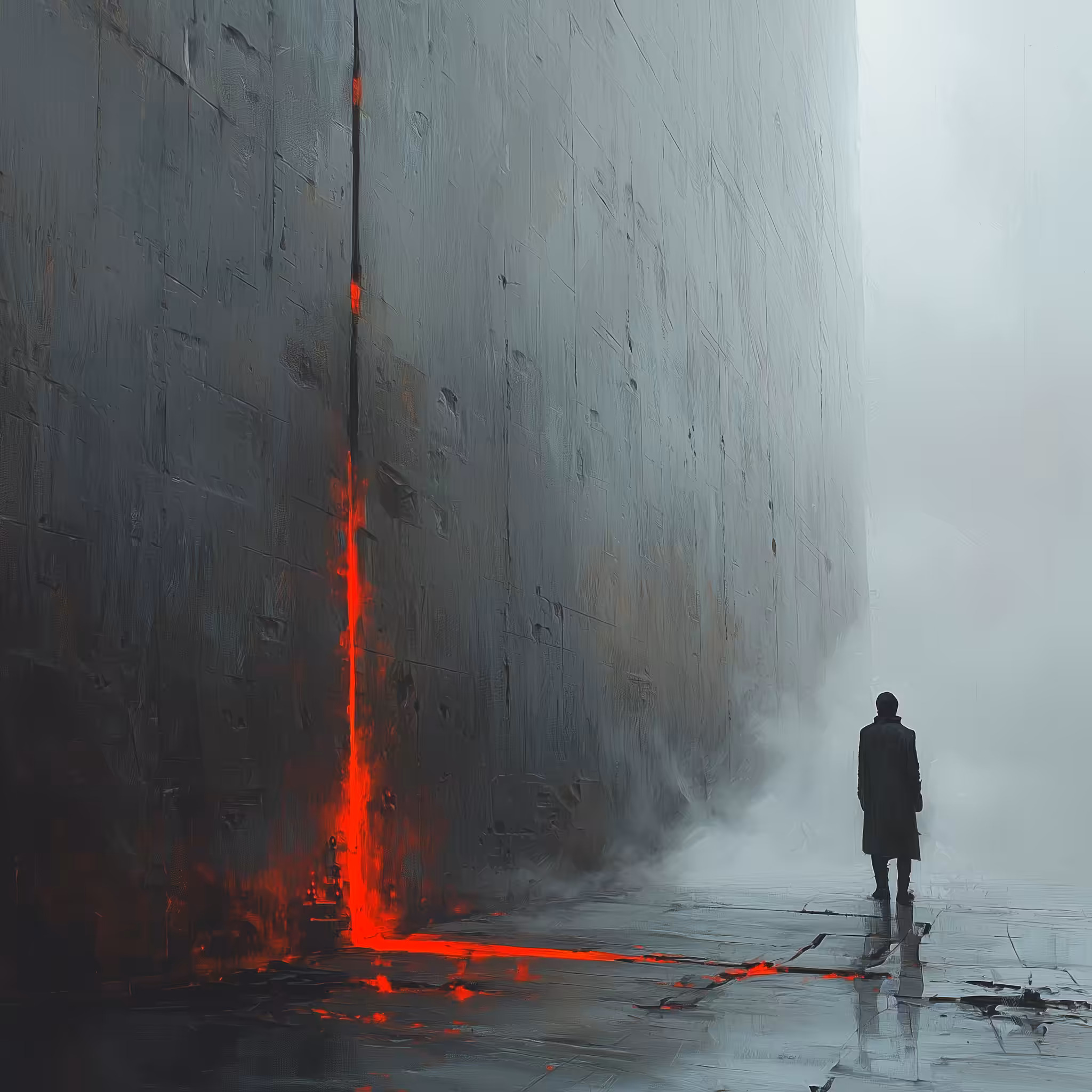 Another break in the wall