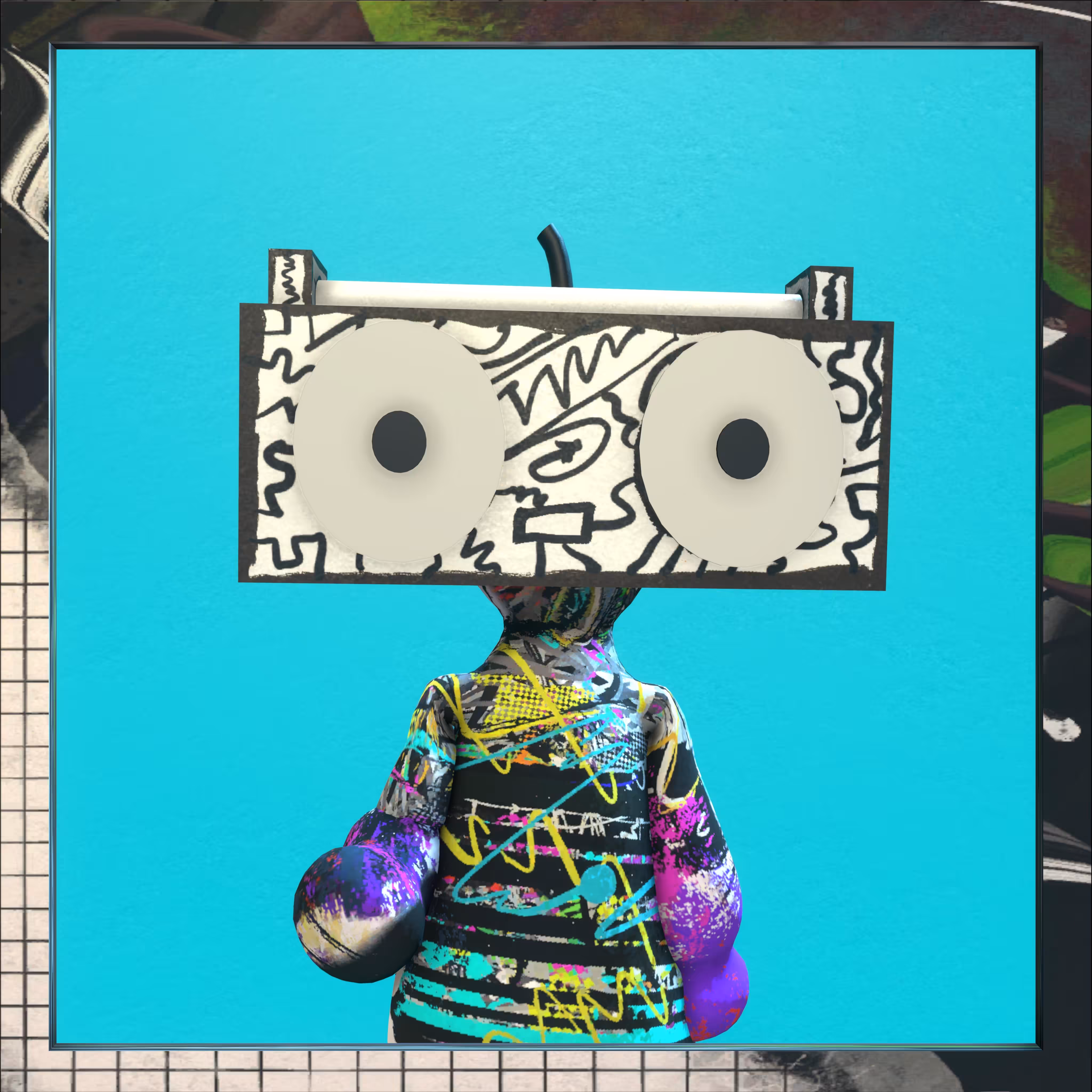 Boomboxheads V2: Boomboxhead #242