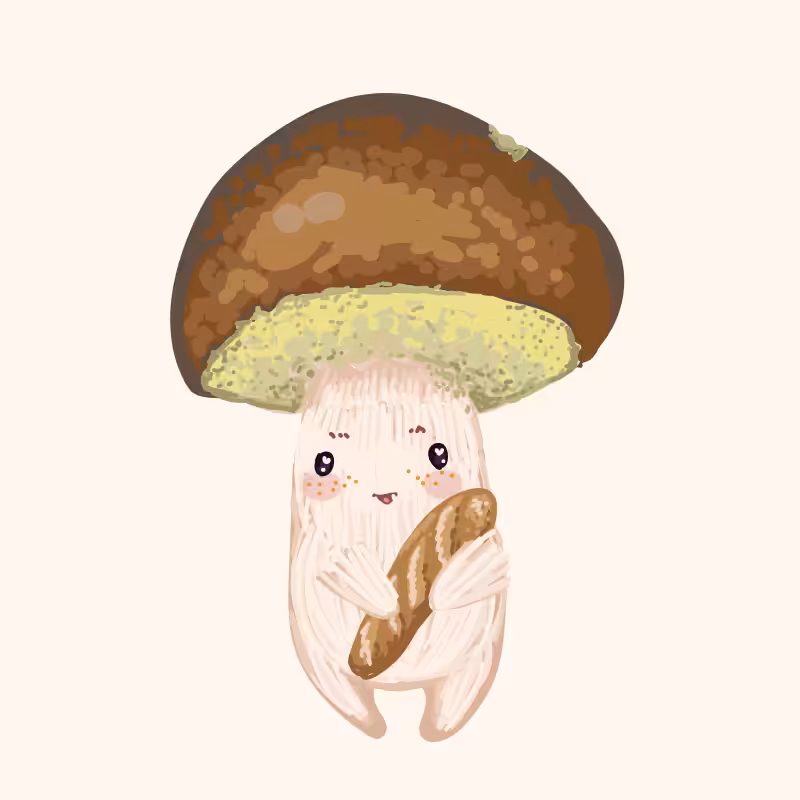 Cute Mushrooms Forest Guys #13