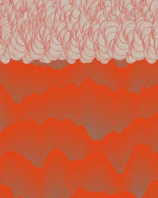 Clouds over the Mountains #253