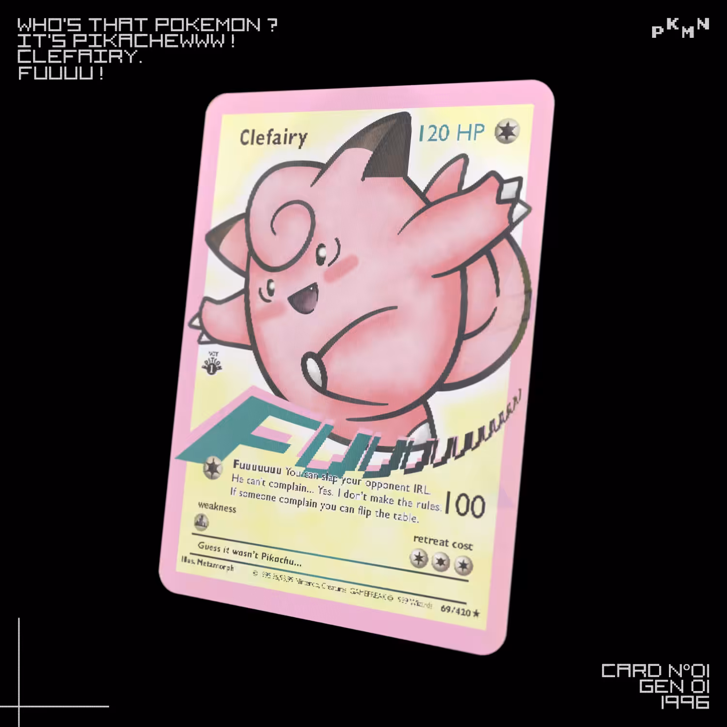 PKMN Pikachew! CARDn°01