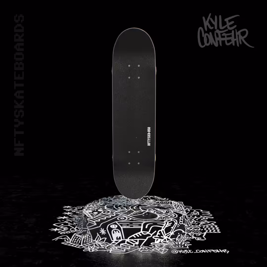 nftyskateboards NFT#058 - Kyle Confehr "NFTYSK8 Rainbow"