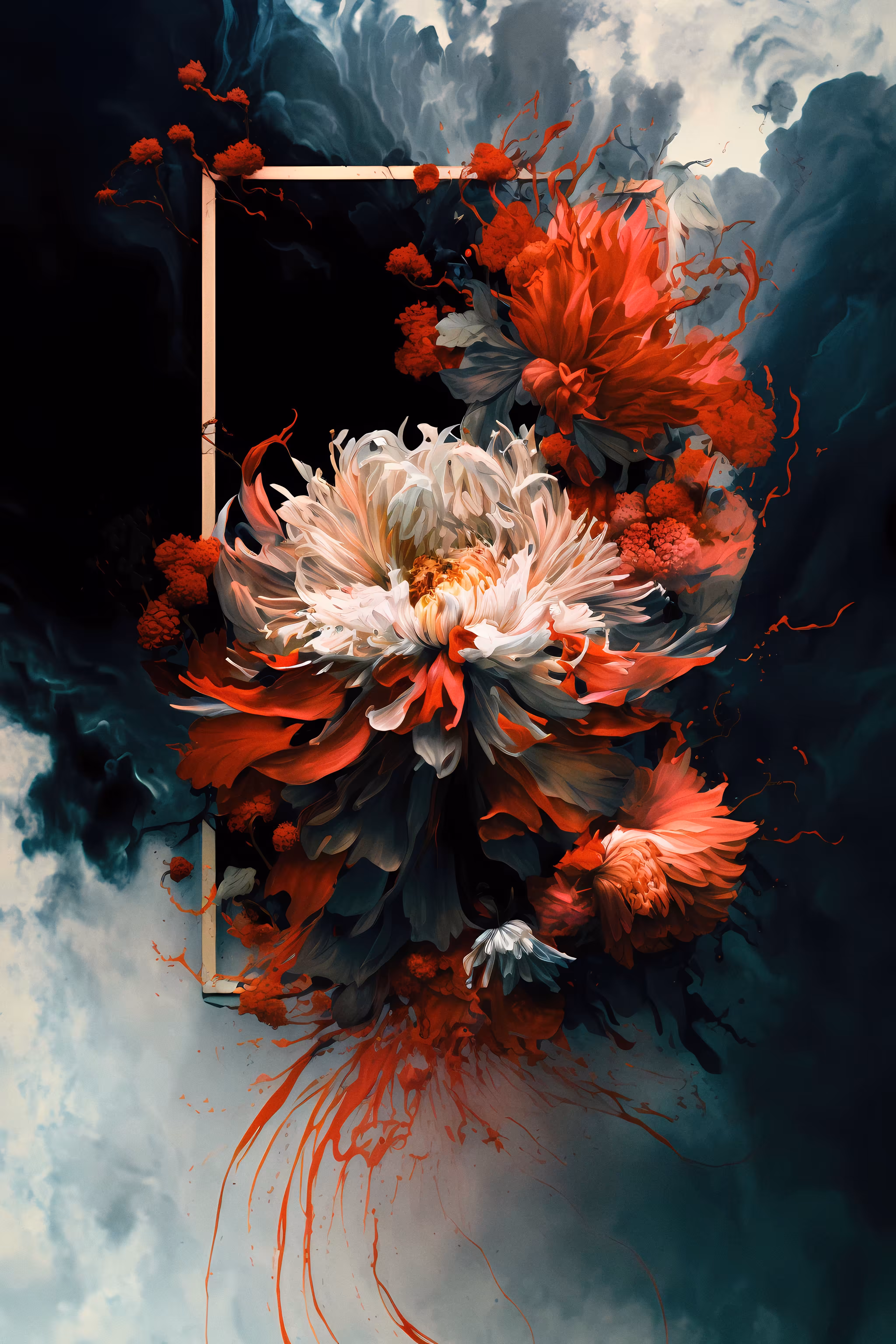 #8. Framed Flowers, 1.