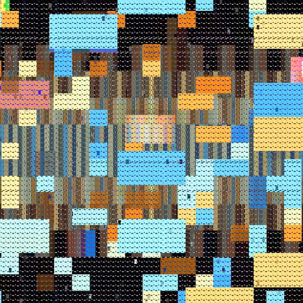A Pixelated Dream Accumulations #24
