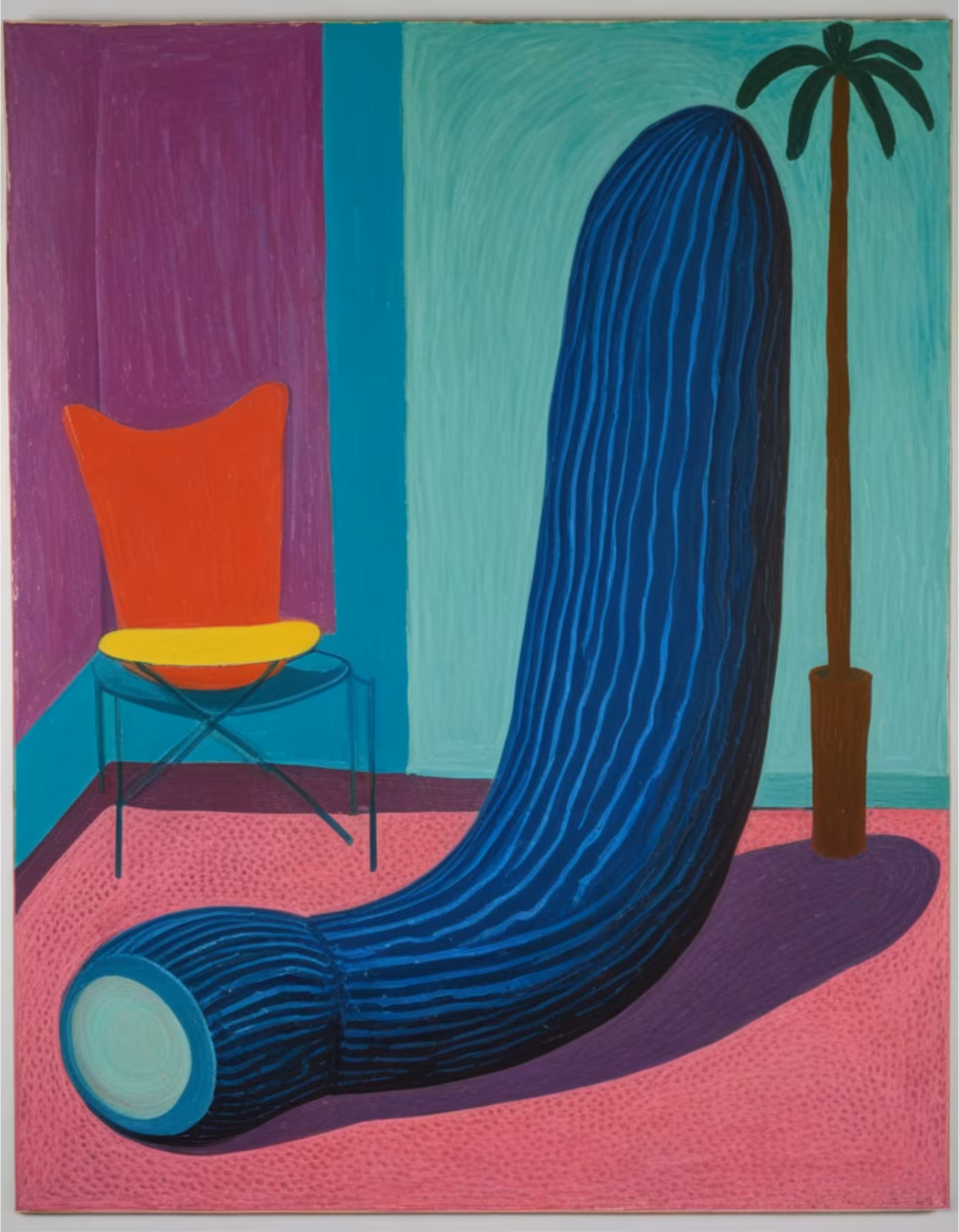 SELF PORTRAIT AS VILLA ZUCCHINI TORCH