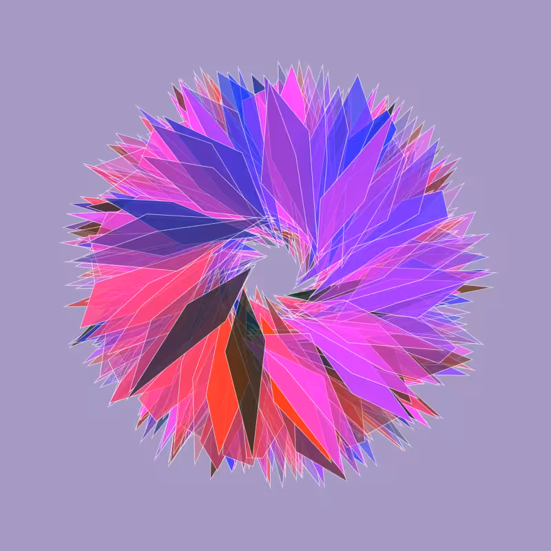 mosaic flower #87