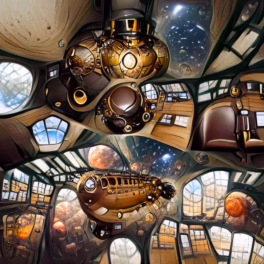 Steampunk Spaceship No. 1