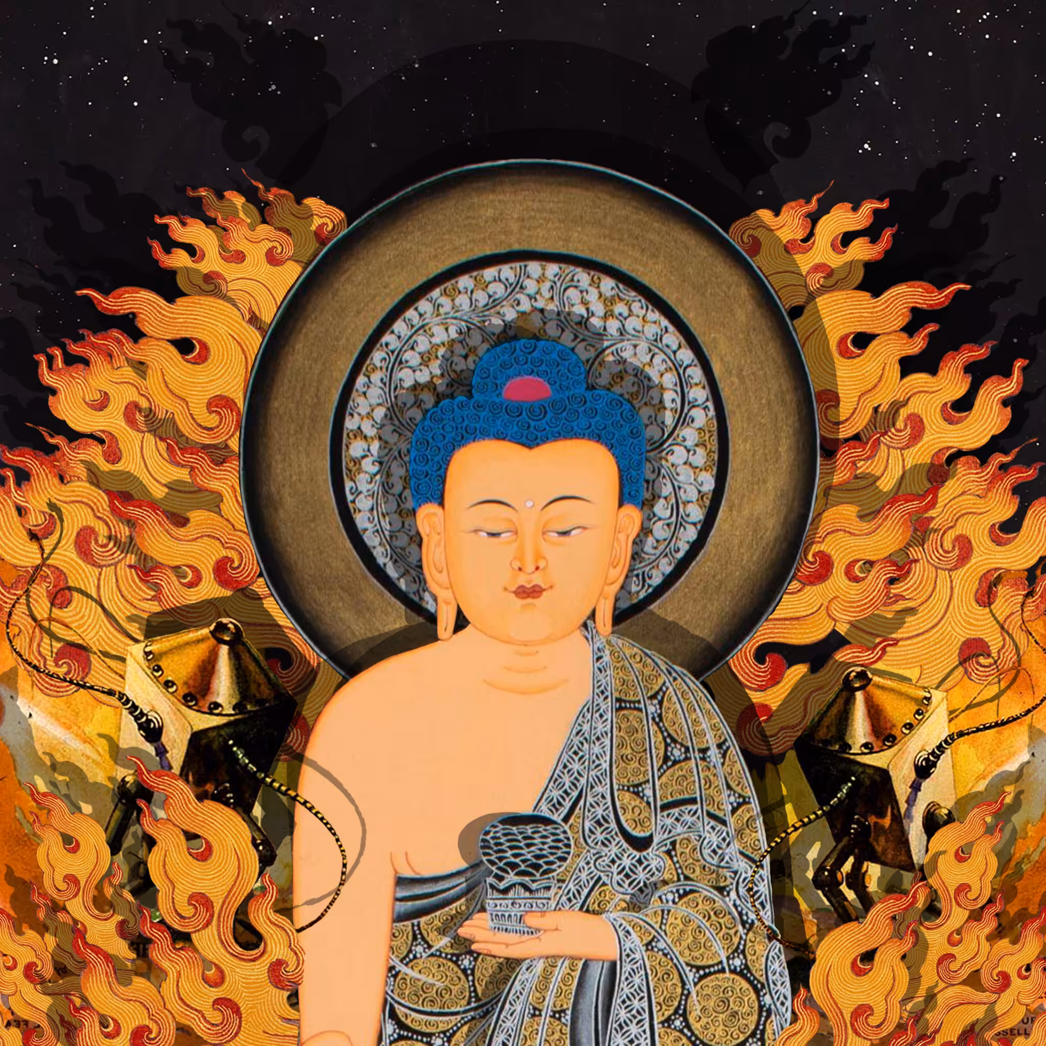 Paper Buddha Buddies: PaperBuddhaBuddy #005