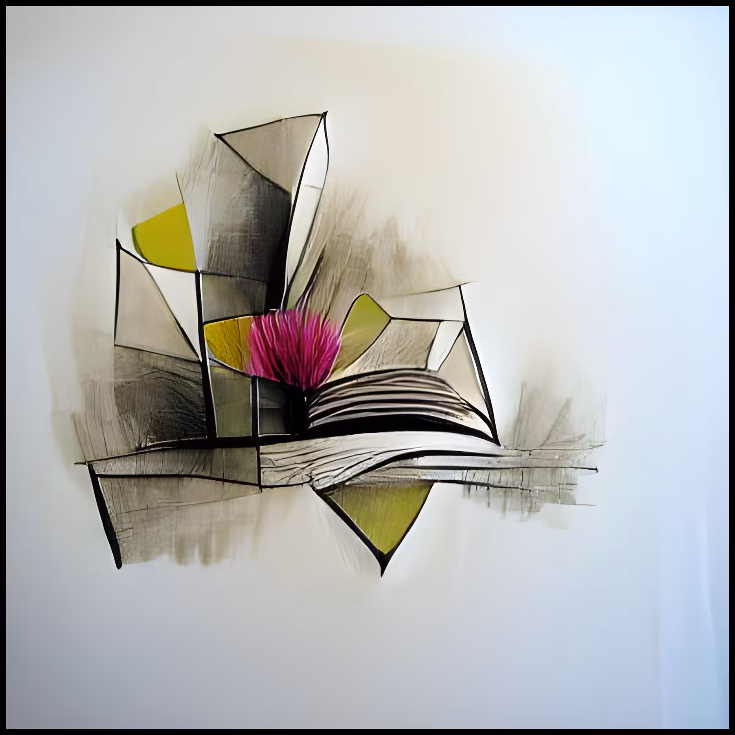 books and flowers