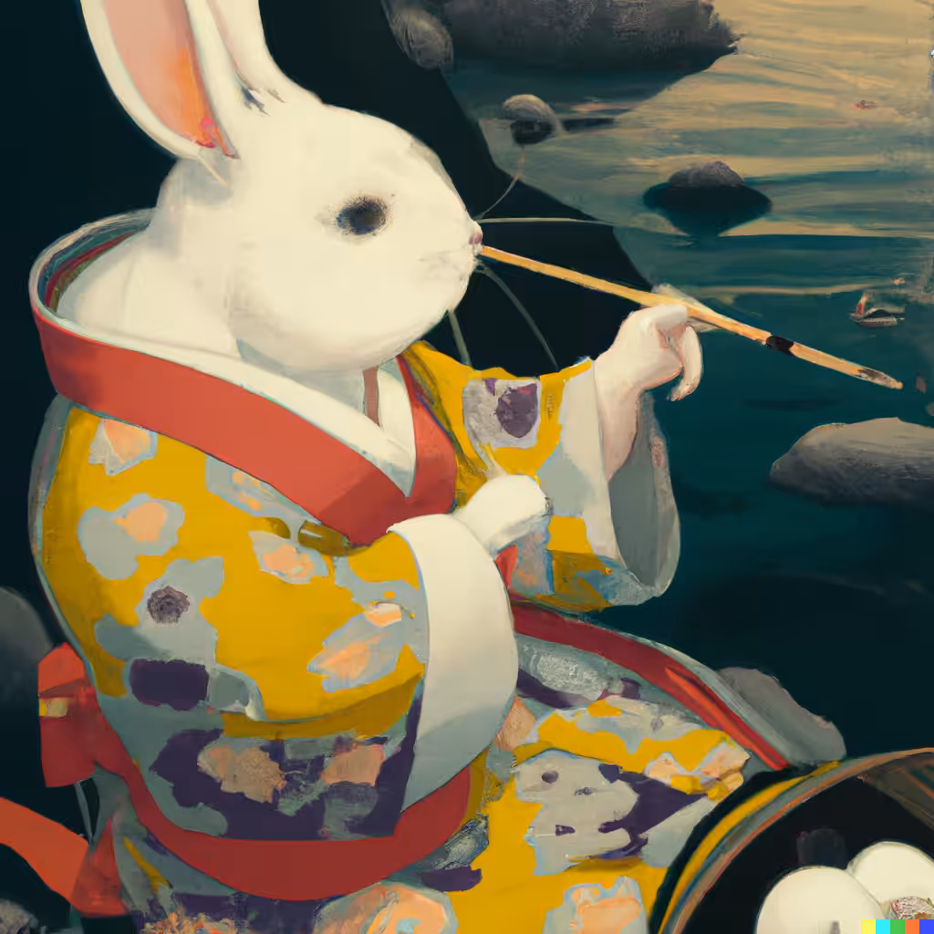 Bunny Portraits: Bunny Portrait #3
