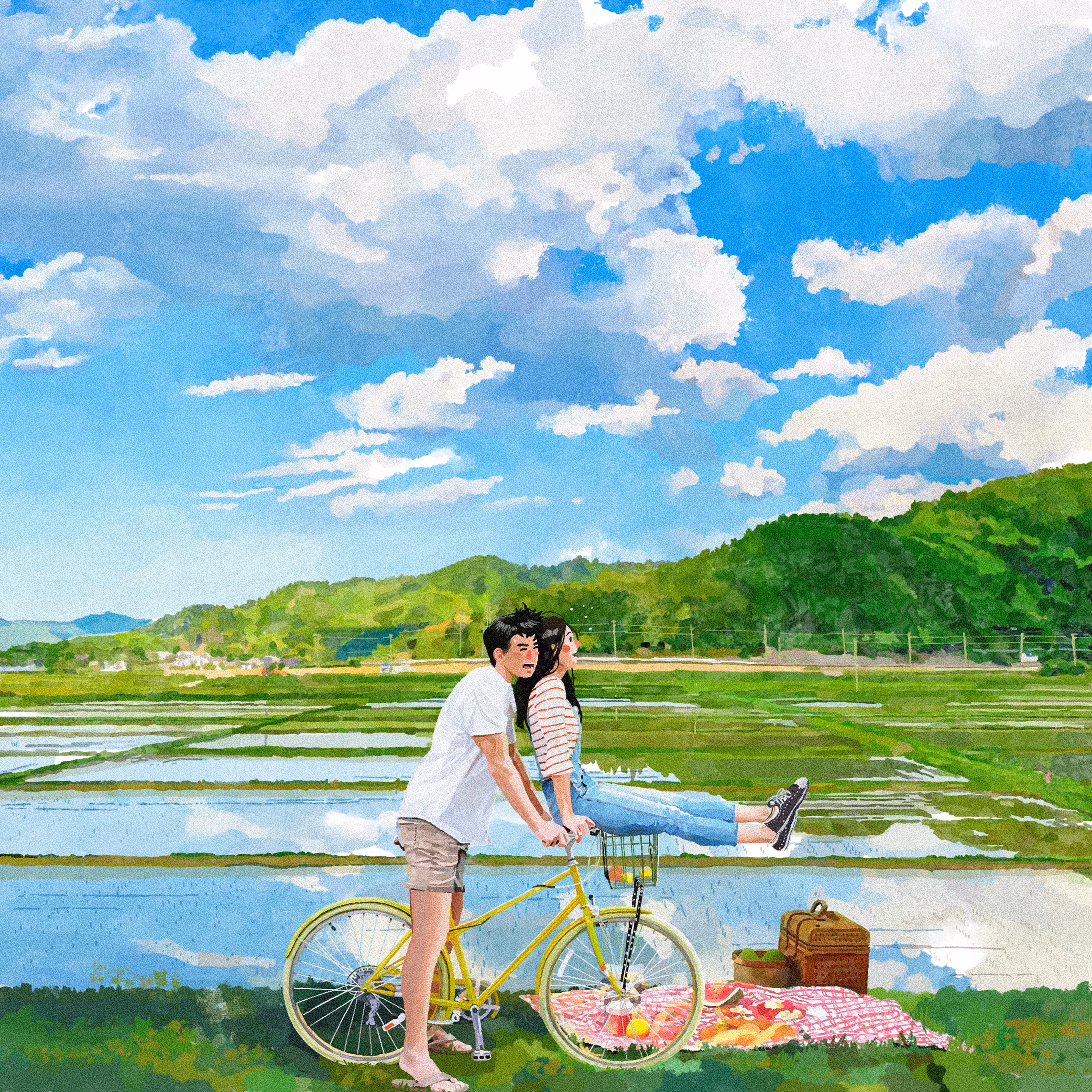 STEP 3: PICNIC IN THE PADDY FIELDS