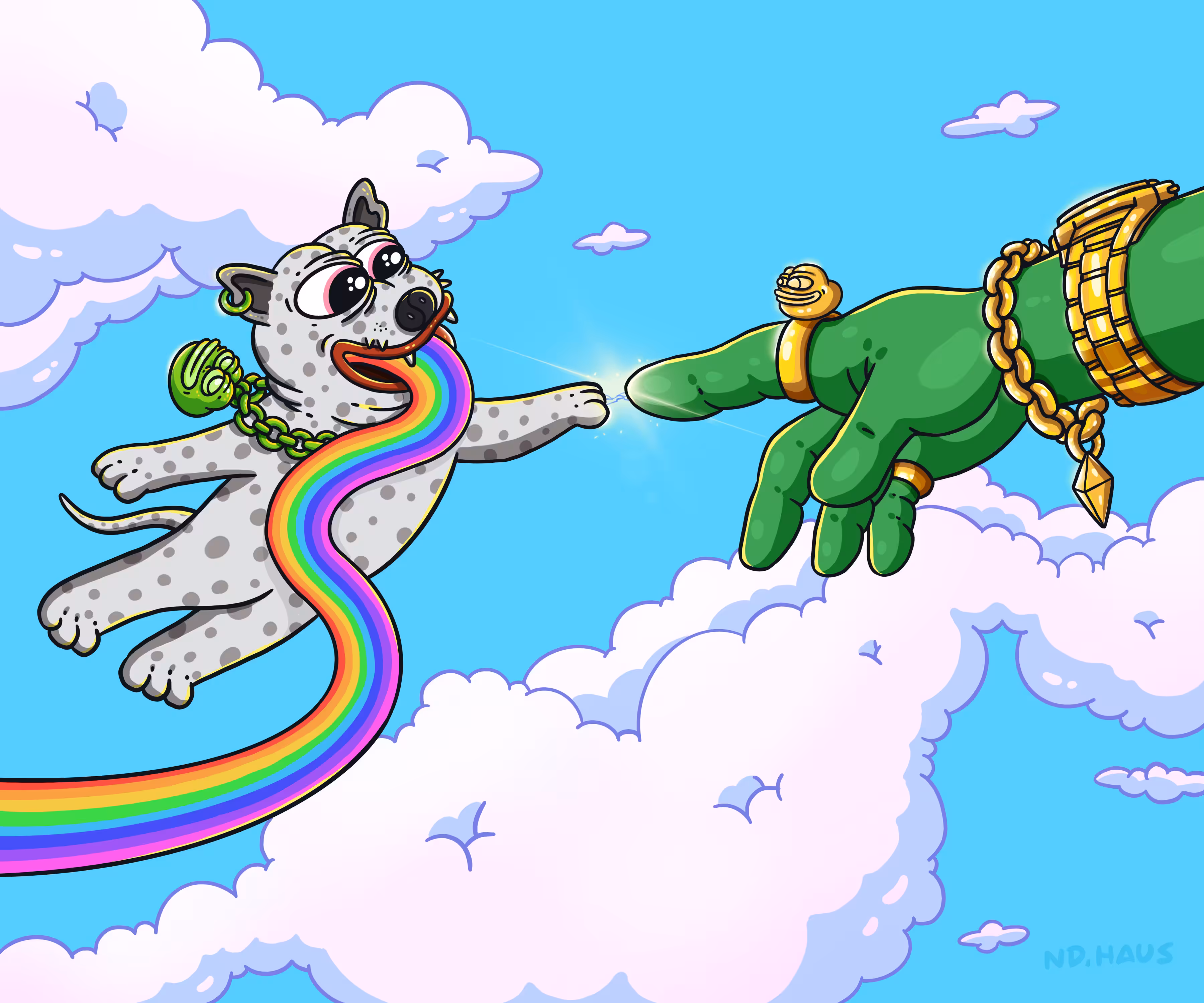 Not Adam, Just Zeus 👉👈 💚🌈