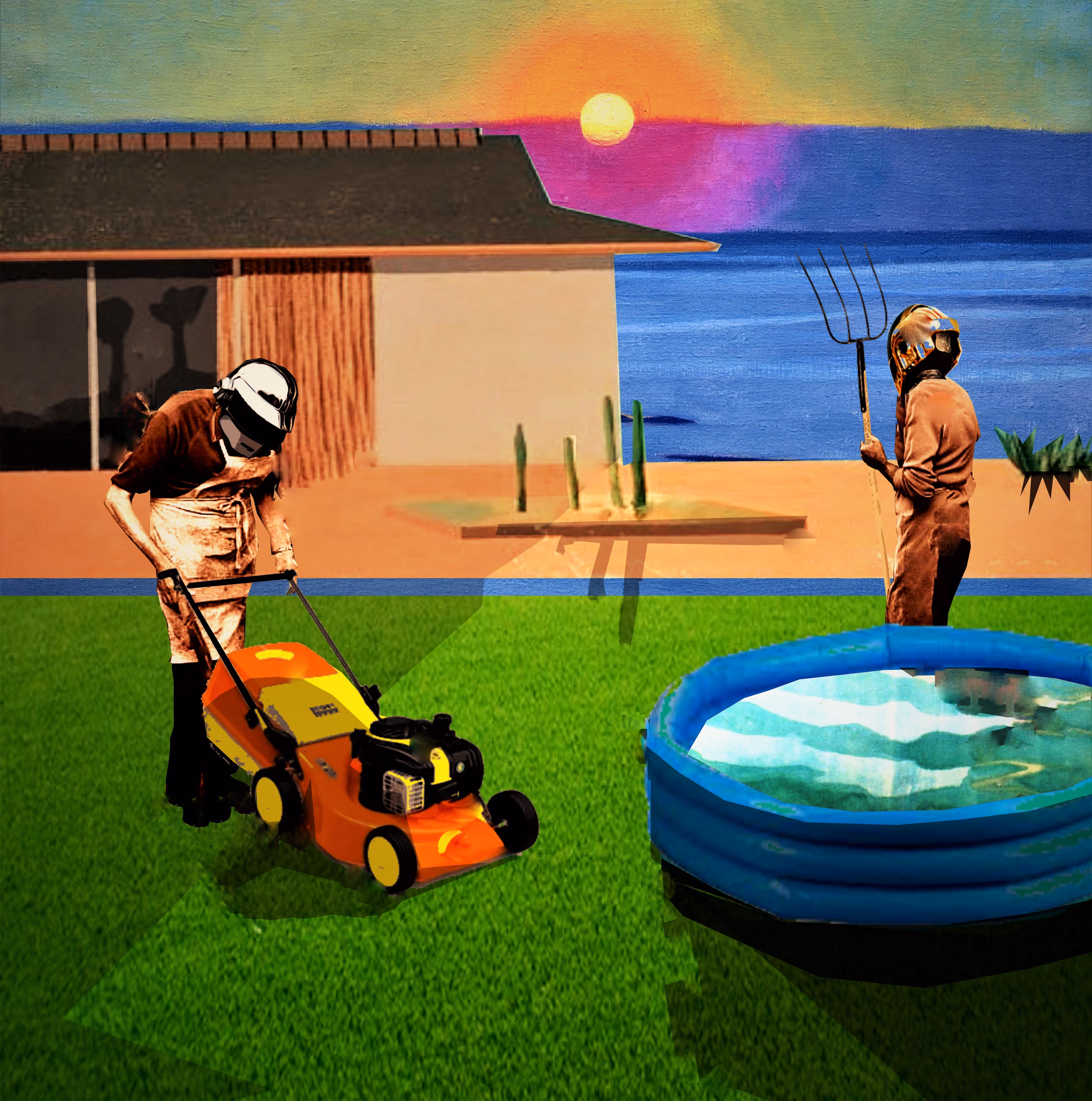 Mow it, fork it, bathe it, wash it, stronger, older