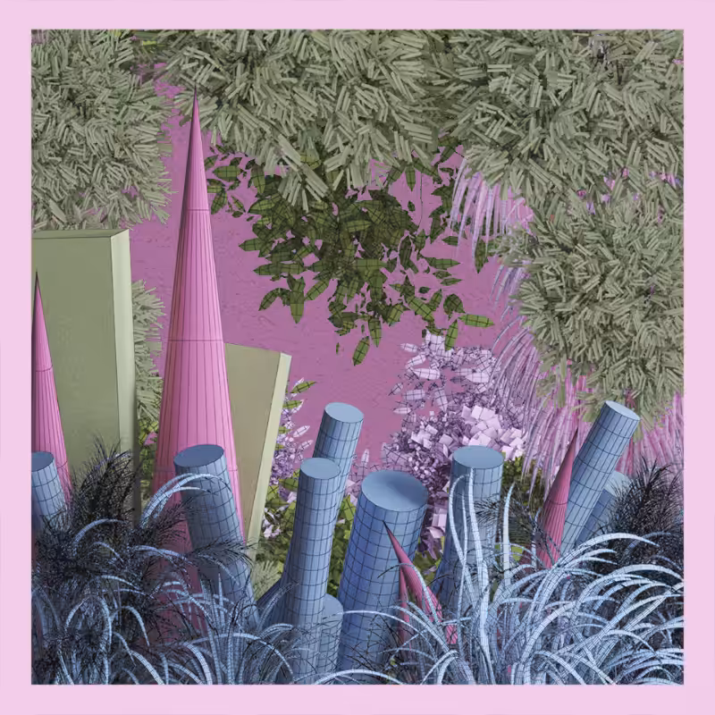 Geo-forest #3dart #32