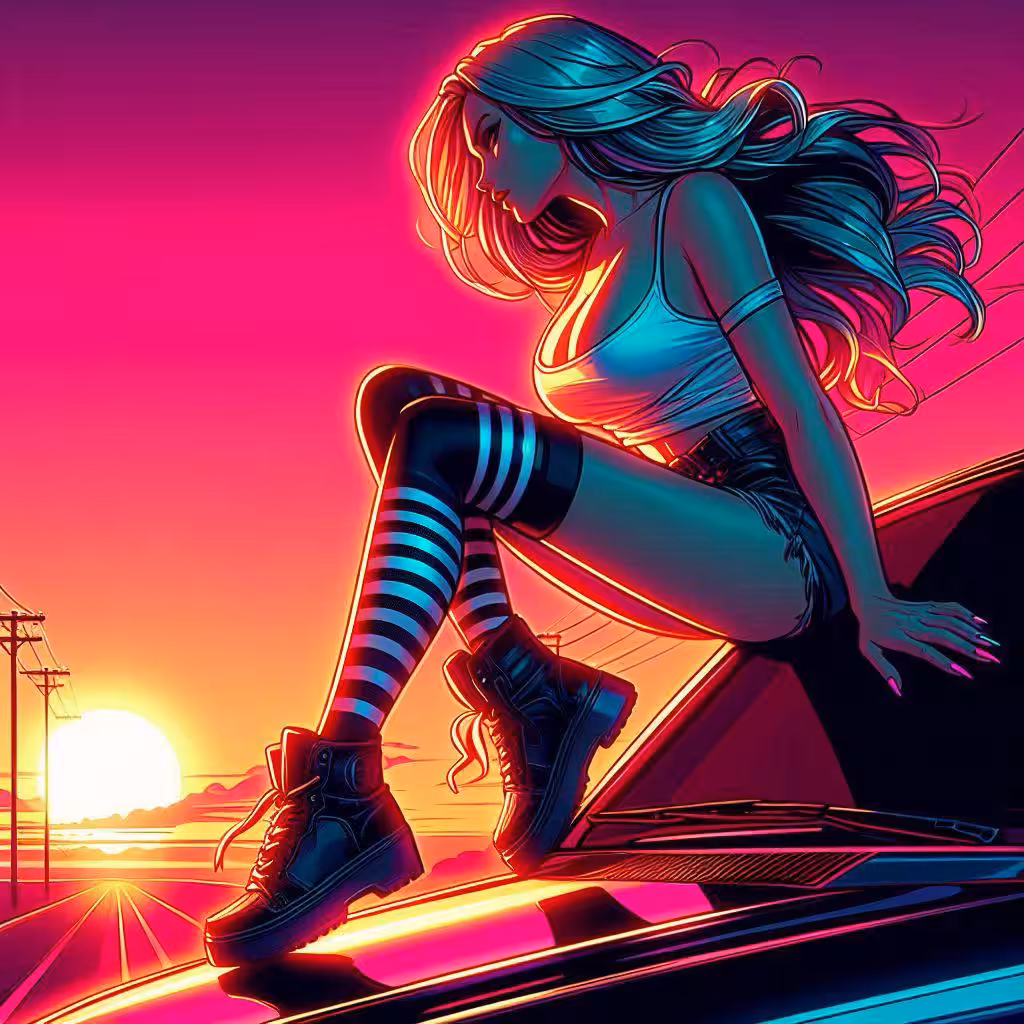 It's about to dawn 