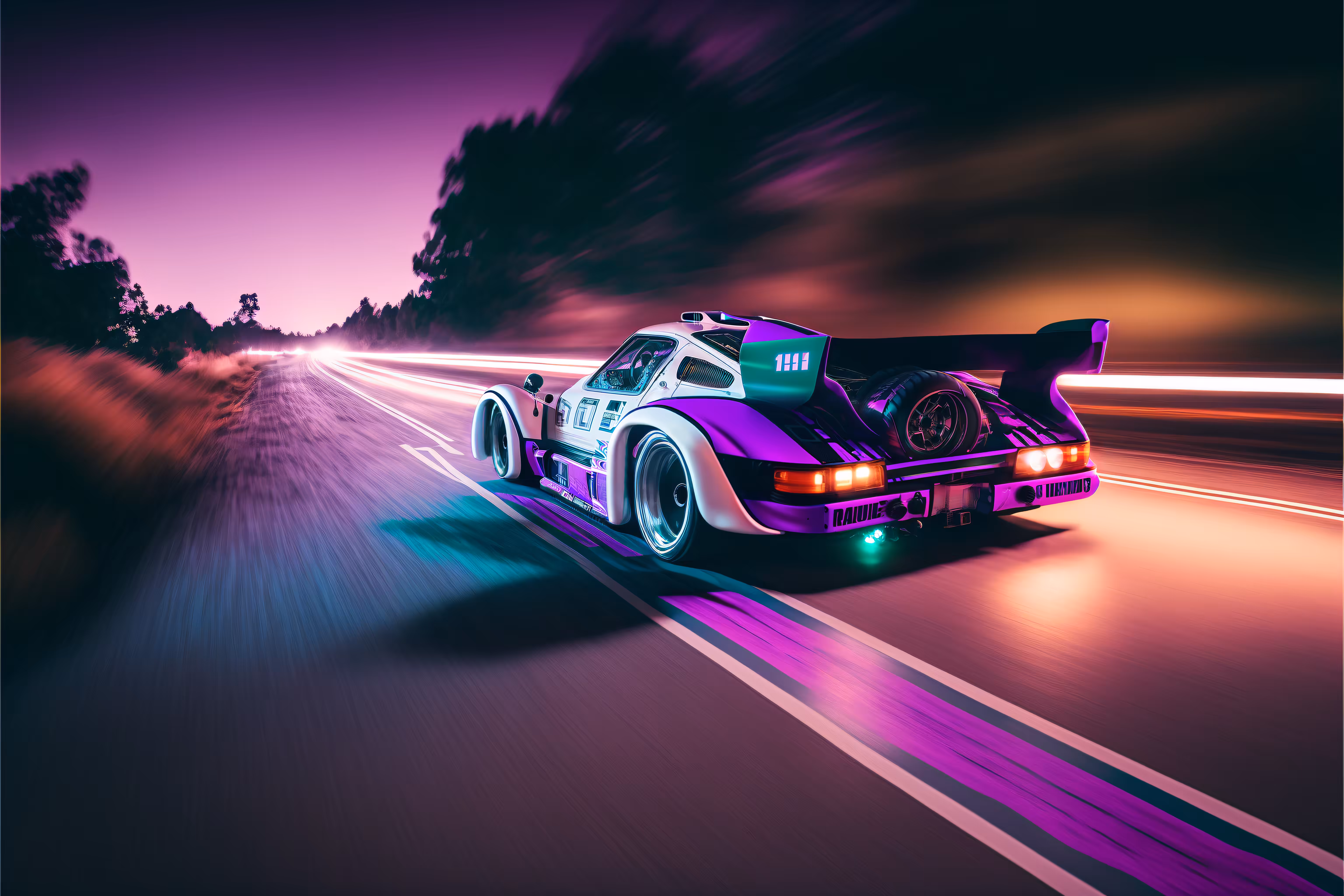Vaporwares Collection: Octane-Vapor - "Midnight Mirage"