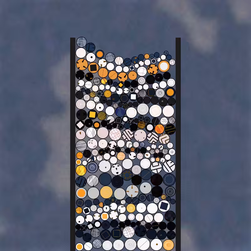 Collisions: Art plus Physics #46