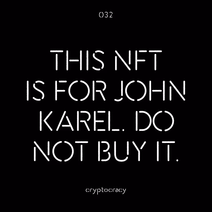 CRYPTOCRACY: #032 CRYPTOCRACY