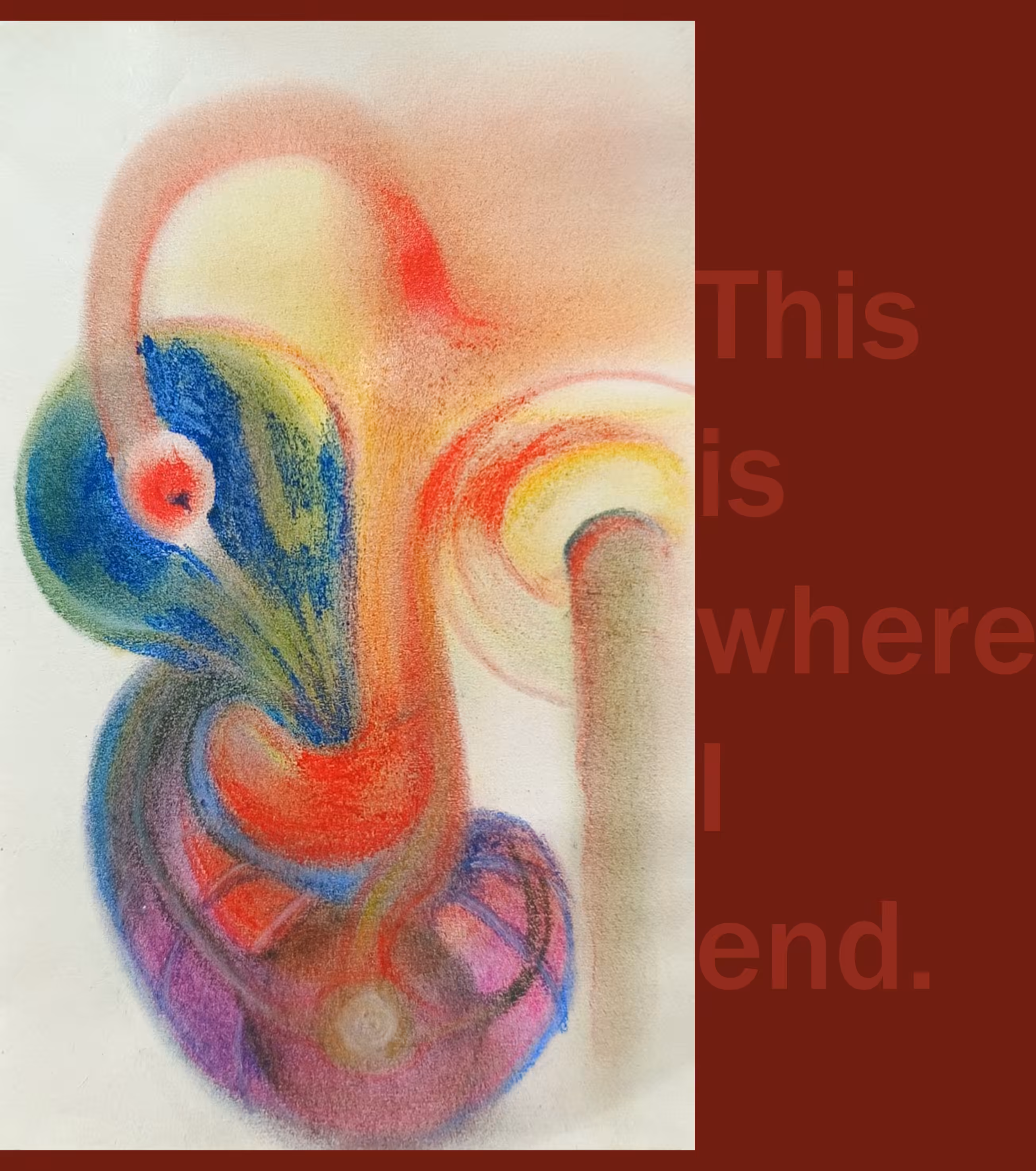 This is where I end