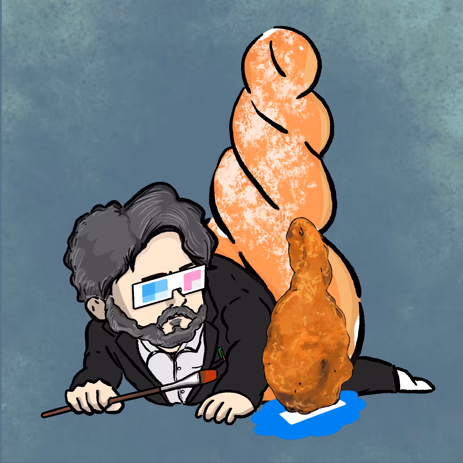 Daily life in donuts Special event for GOD