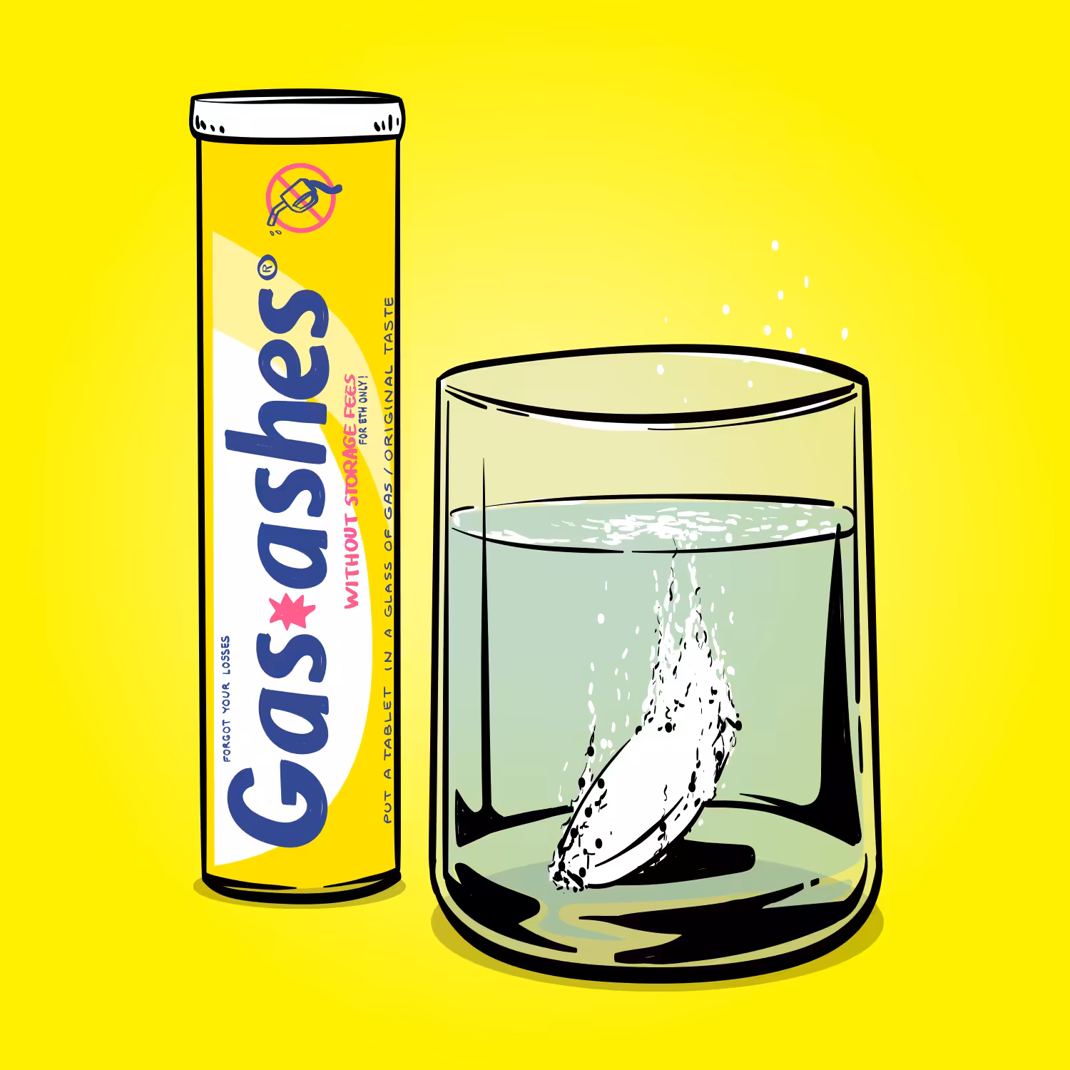 Gas Ashes Tube #005