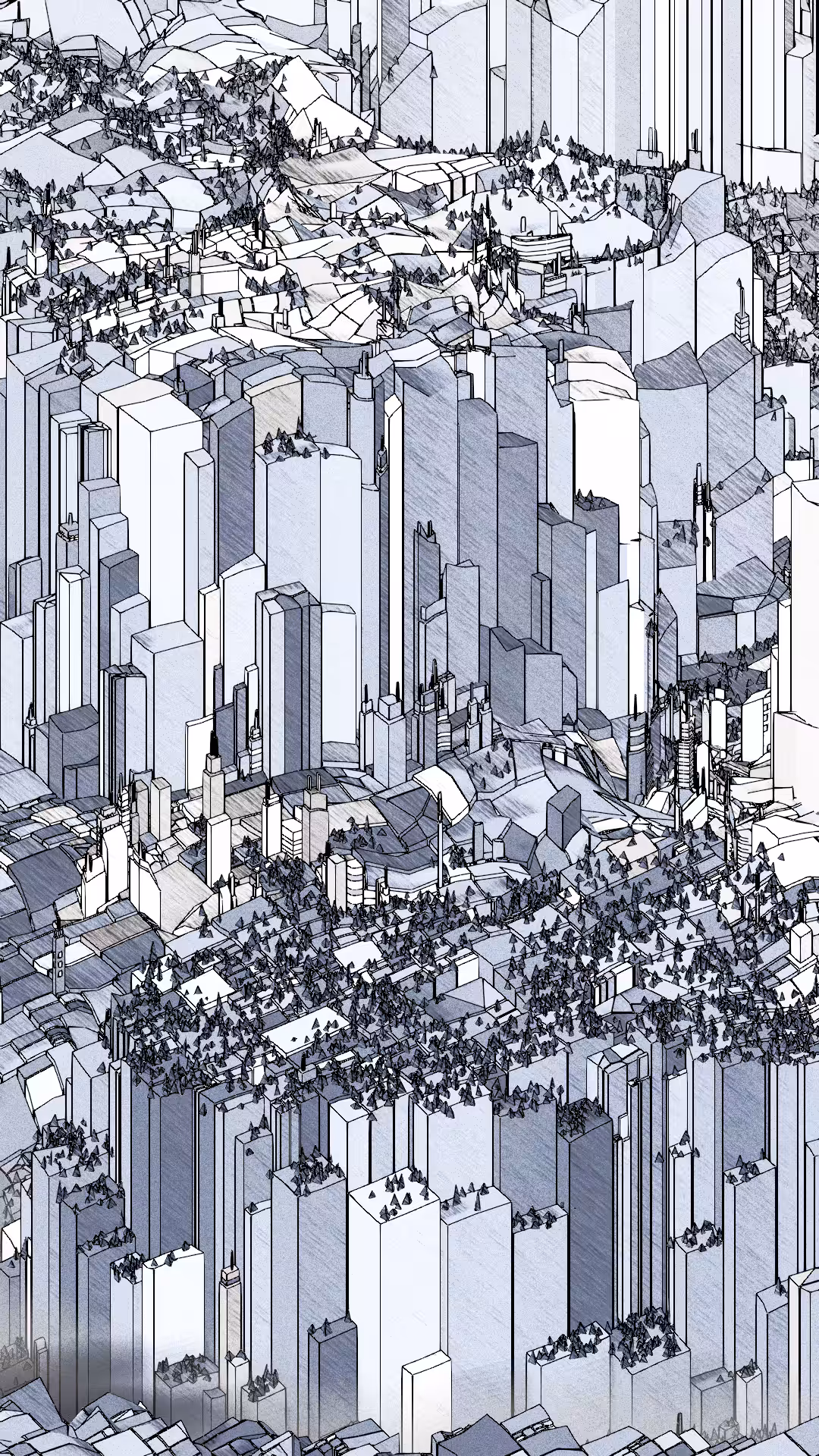 Artificial landscapes #40