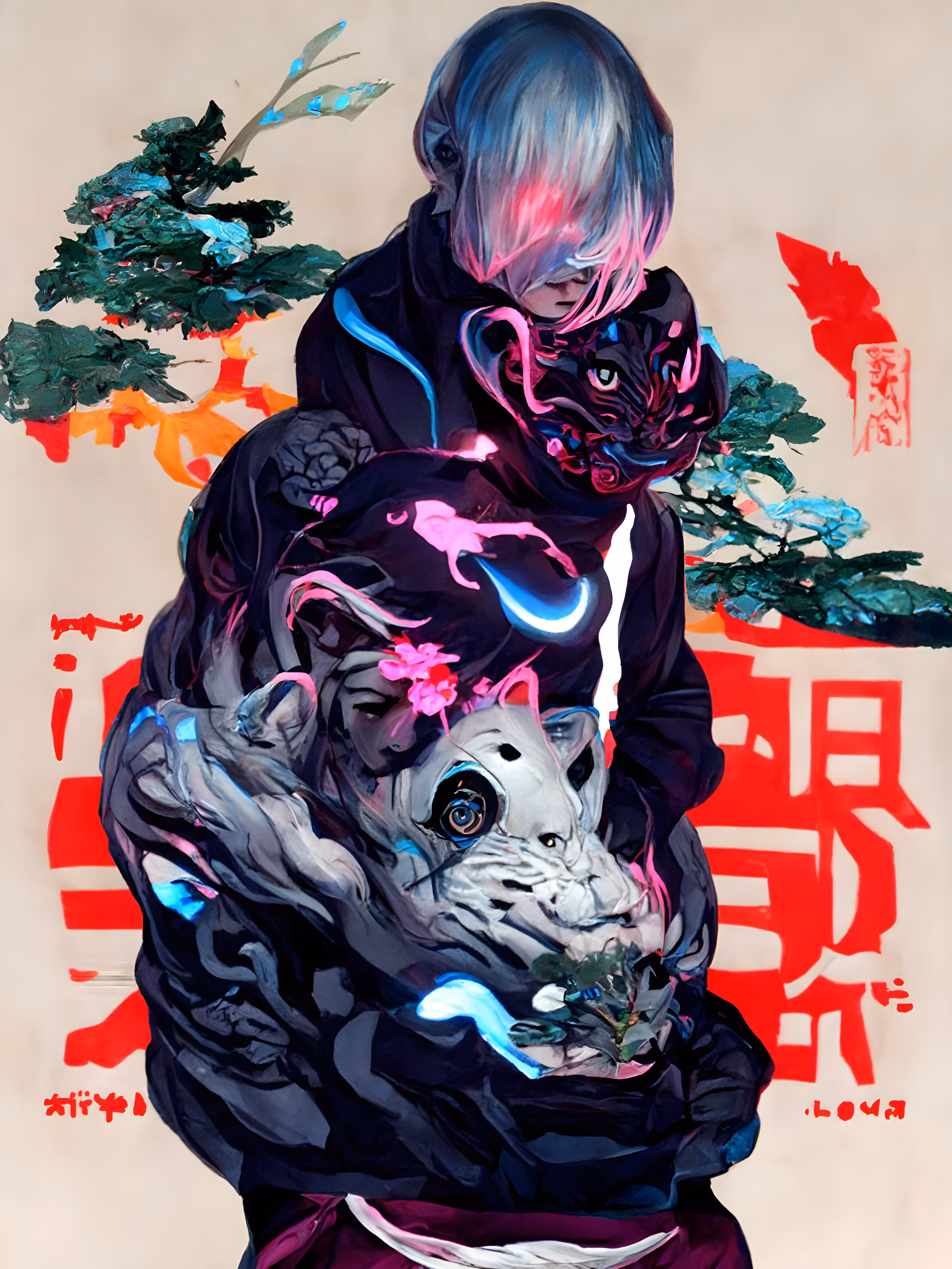 [Ø46] Tiger Coat