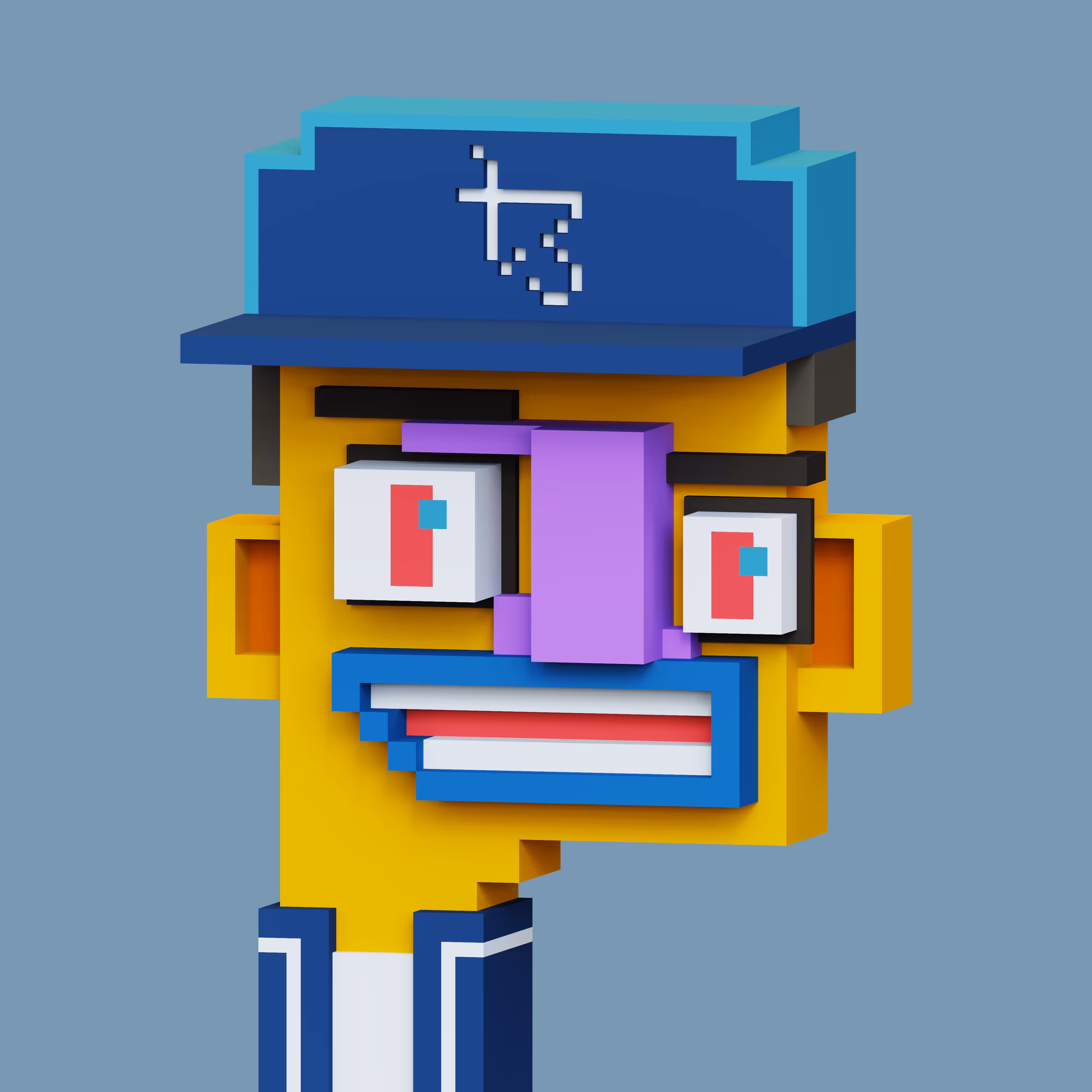 Pop Cubism Voxel 47