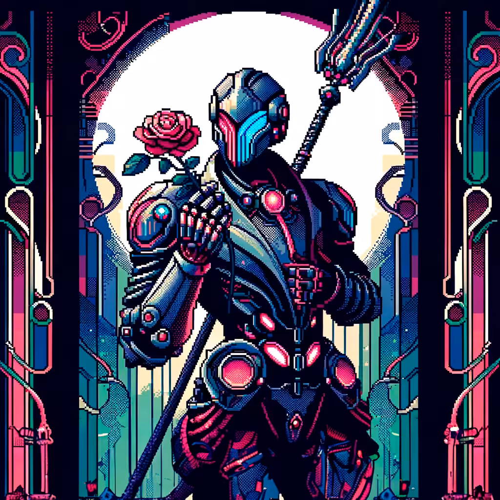 Pixel Nouveau 31 - cyberpunk Lancer