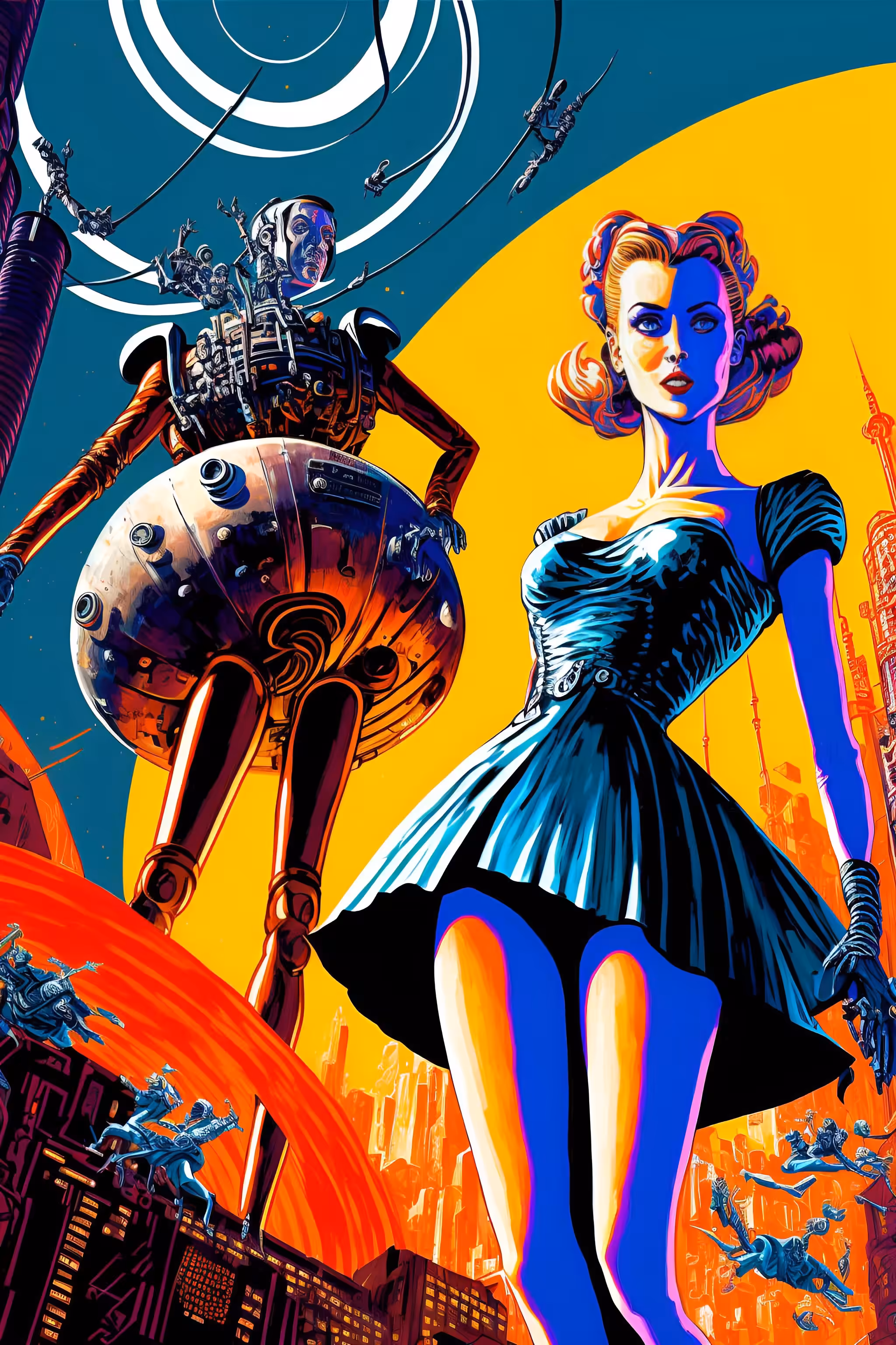 WOMAN AND MACHINE