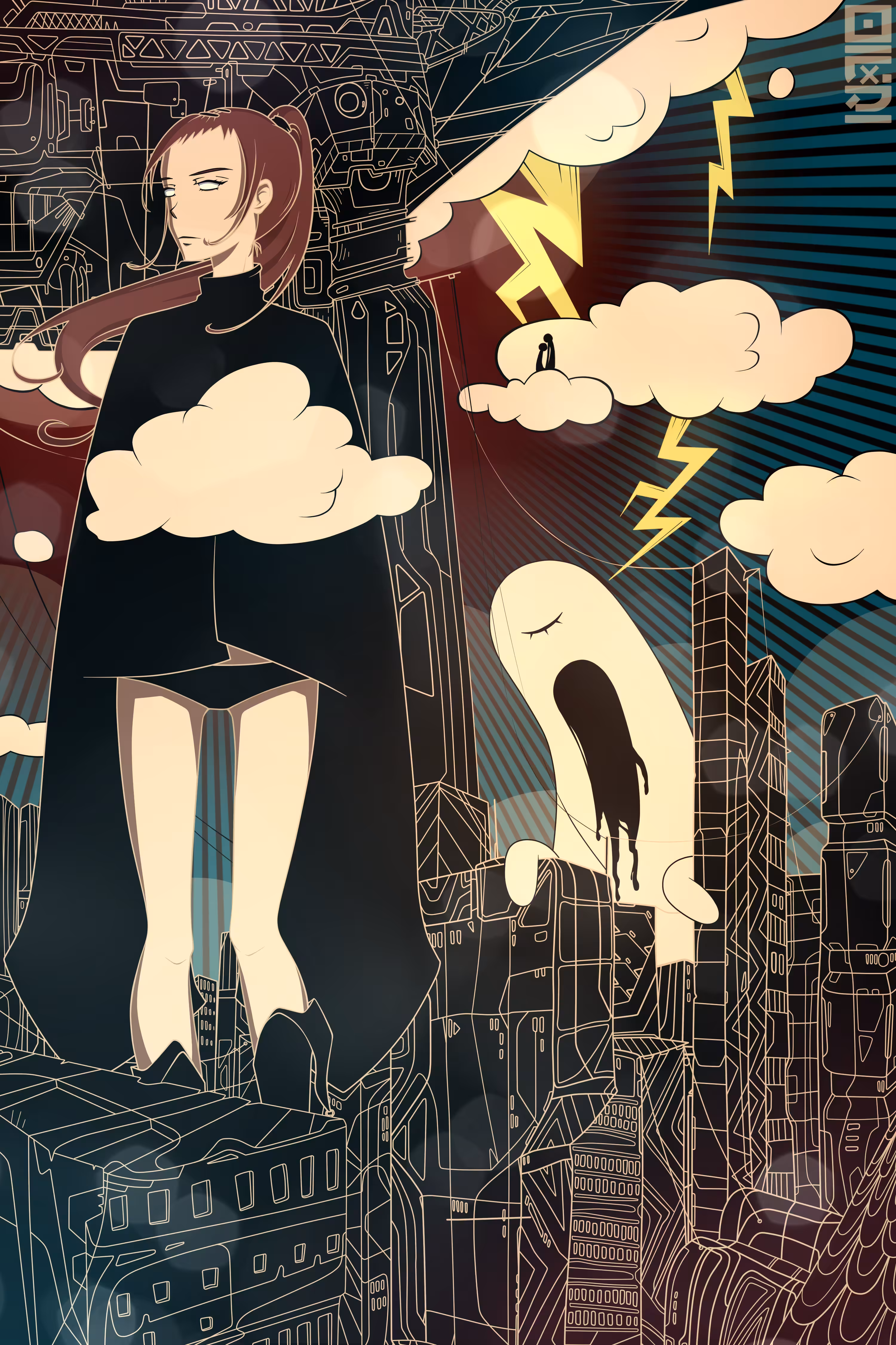 Electrocity ghost