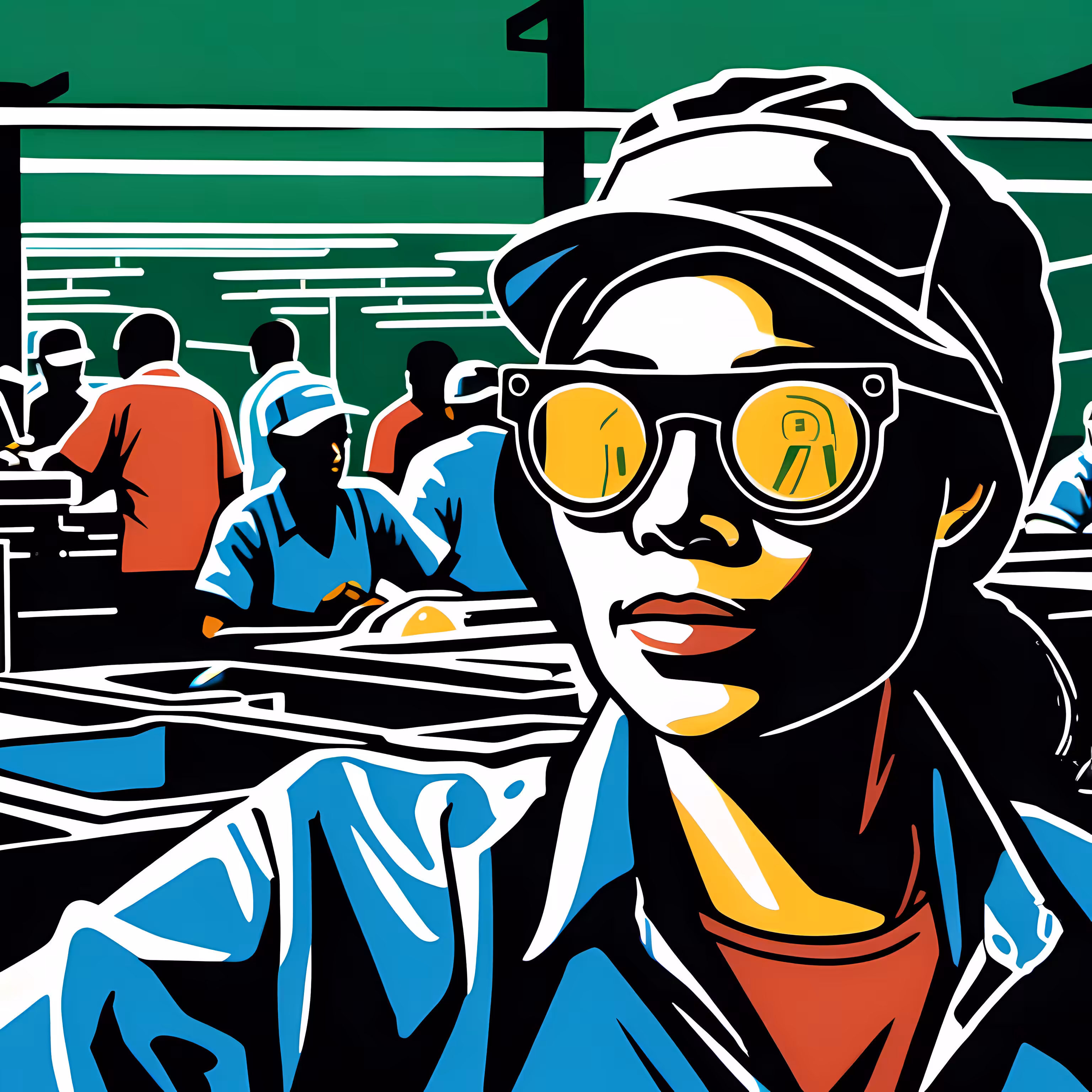Workforce Portrait / Automotive Assembly Line Worker #9