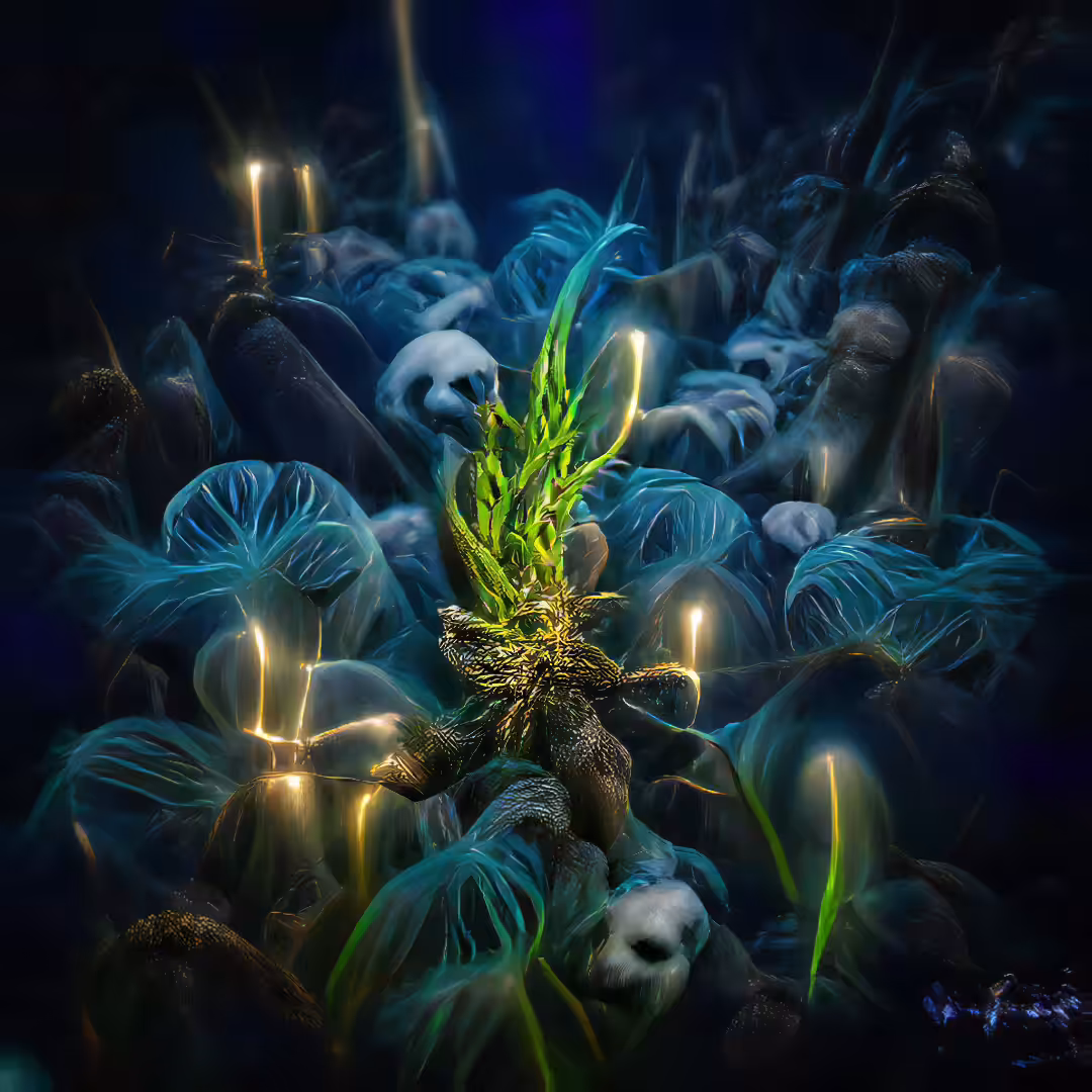 Bio-Fluorescent 005- Blue Green