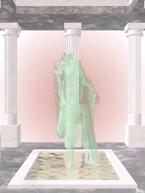 The Fading Drunk Normie Green Woman #399