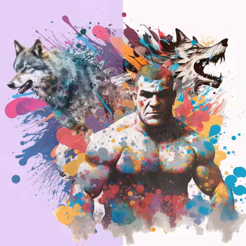 The Wolf and The Wrestler Bloke #3
