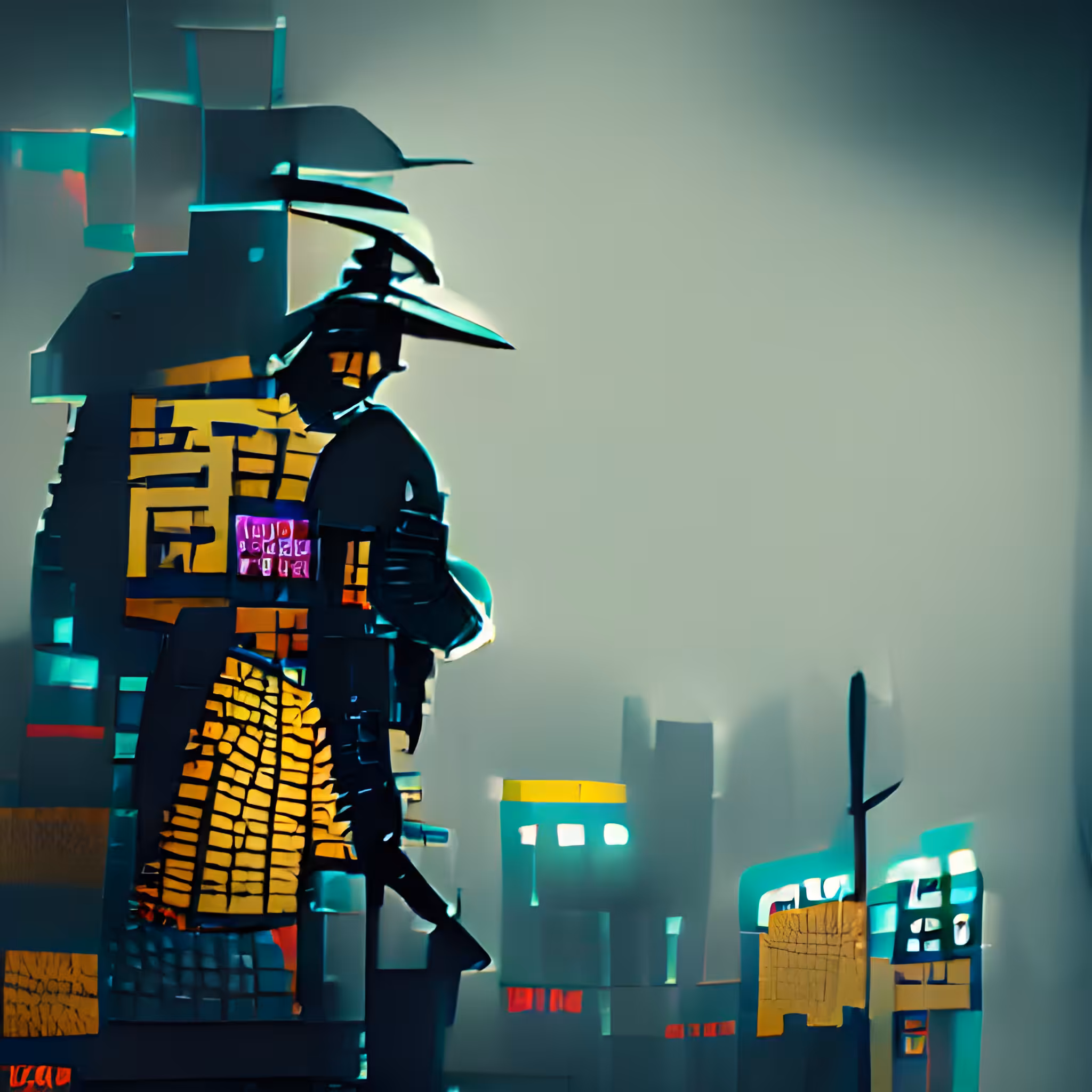 Cyberpunk Samurai #23