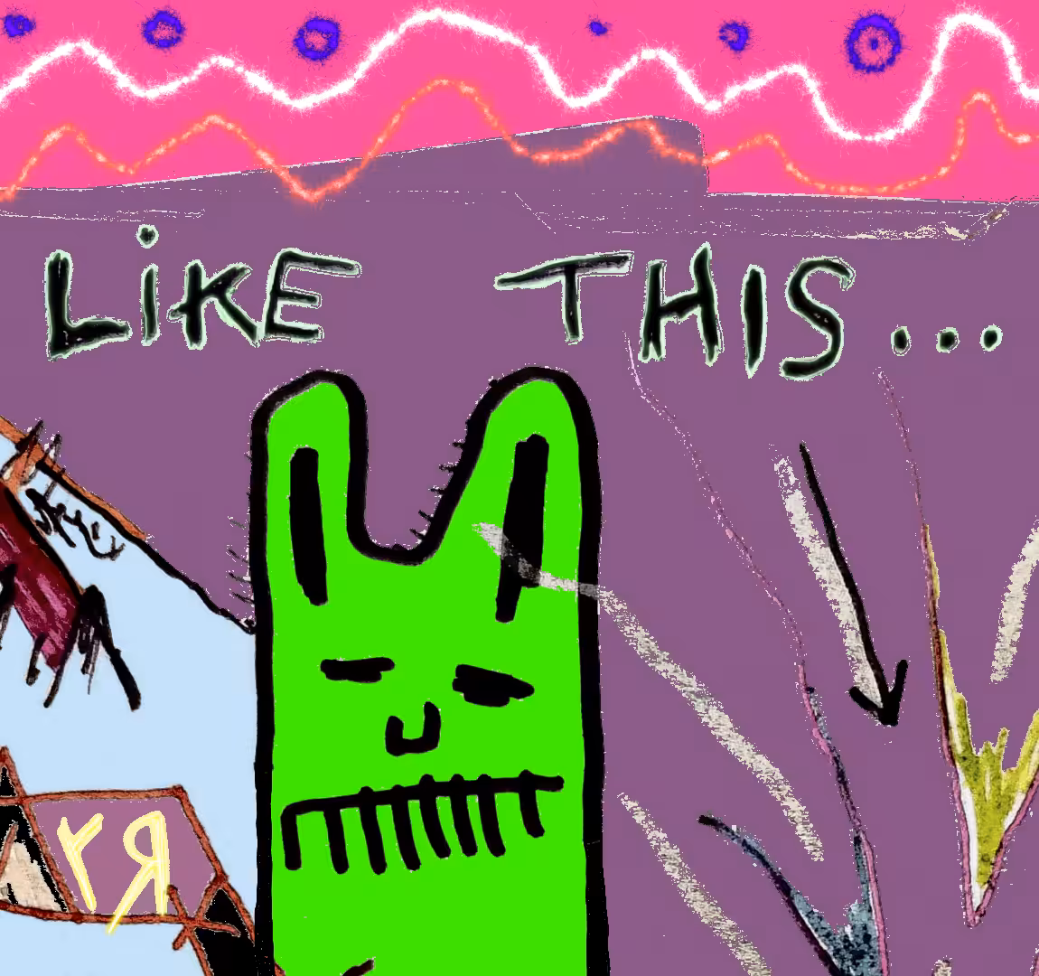 Post-Apocalypse ARTZ: "Like This..." by Richard F. Yates (Holy Fool)