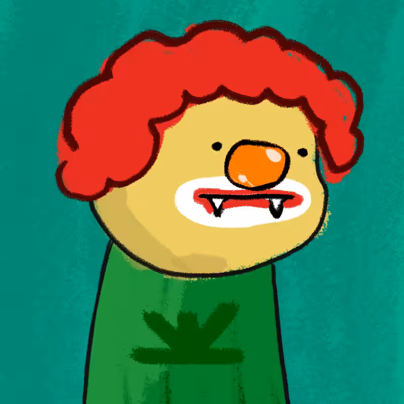 Peculiar clown #97